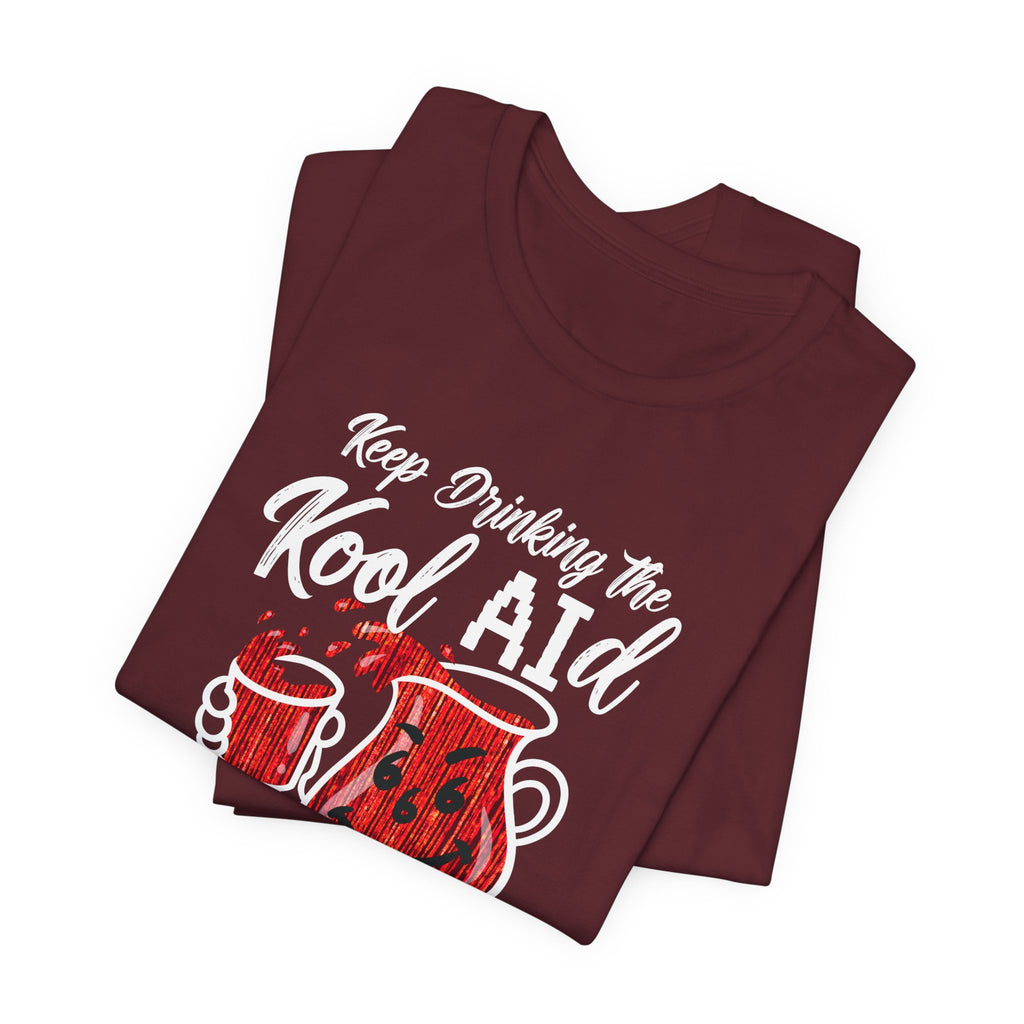Anti AI KoolAId Unisex Short Sleeve Tee