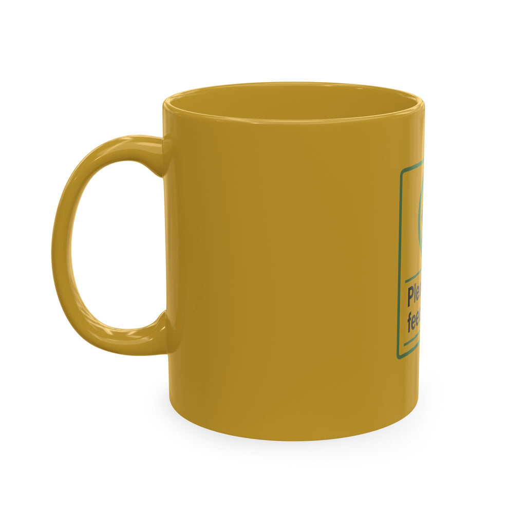 Do Not Feed The Bots Traditional Ceramic Mug