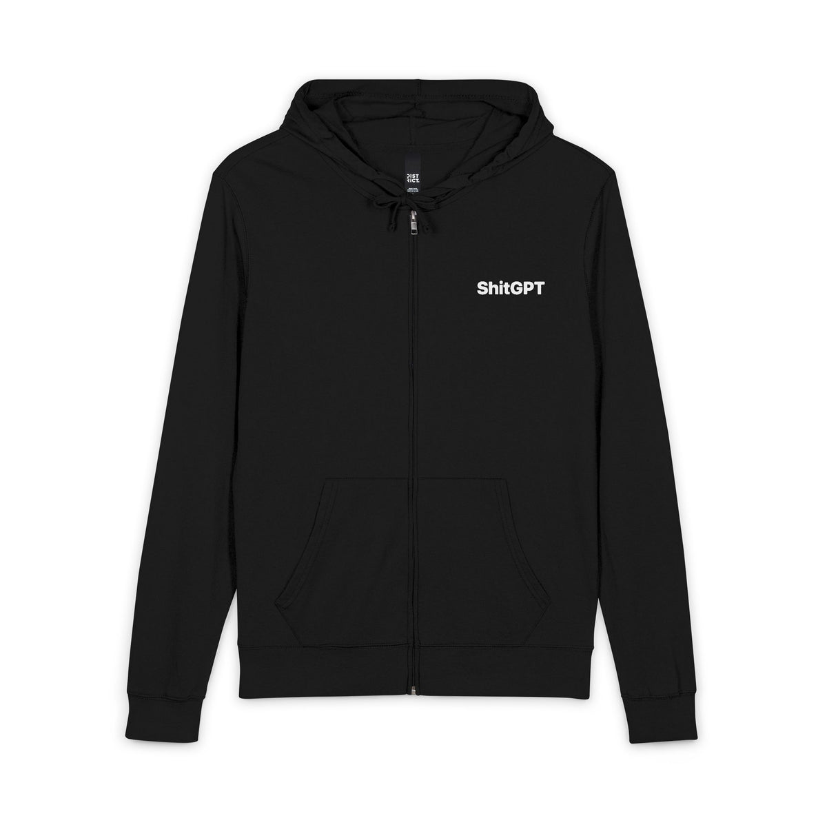ShitGPT Unisex Jersey Full-Zip Hoodie