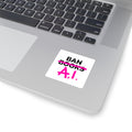 Ban AI Square Stickers