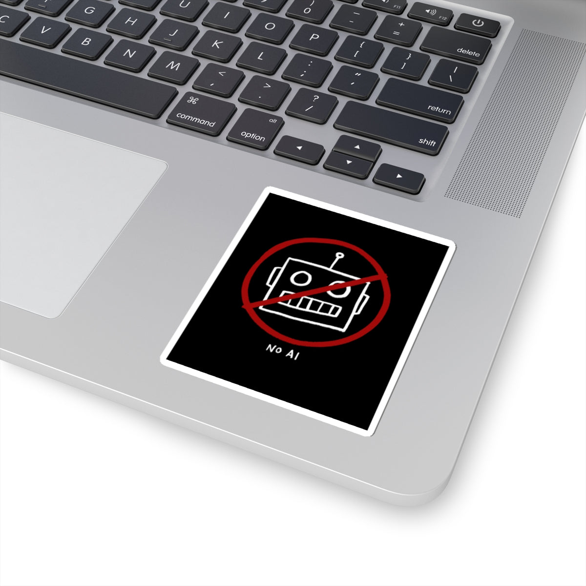 Anti AI Robot Kiss-Cut Stickers