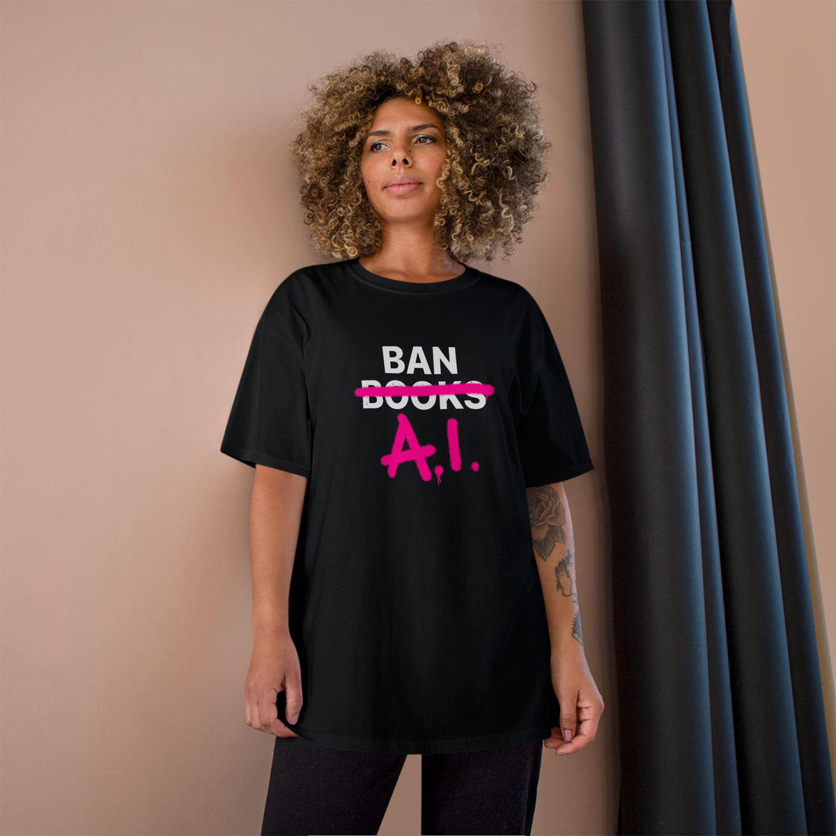 Ban AI Champion T-Shirt