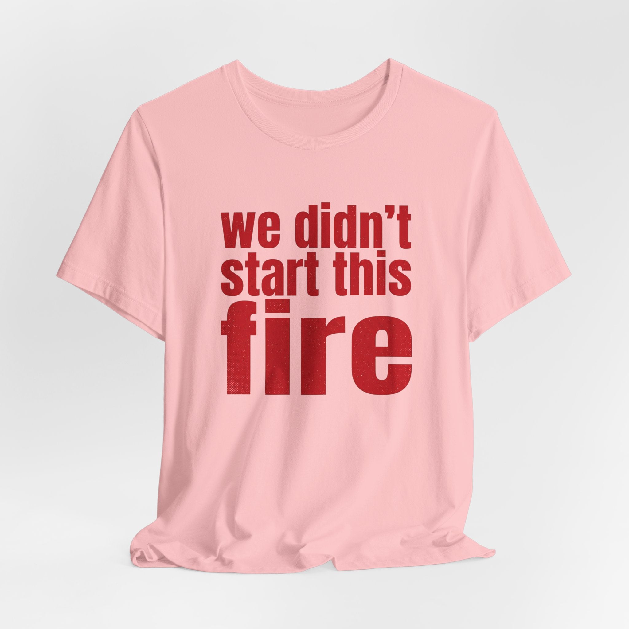 Anti Big Tech Fire Unisex Short Sleeve Tee