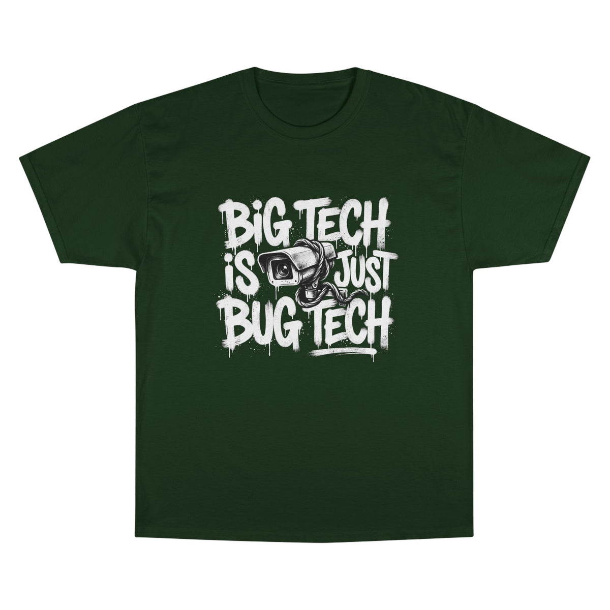 Big Tech Spy Surveillance Champion T-Shirt