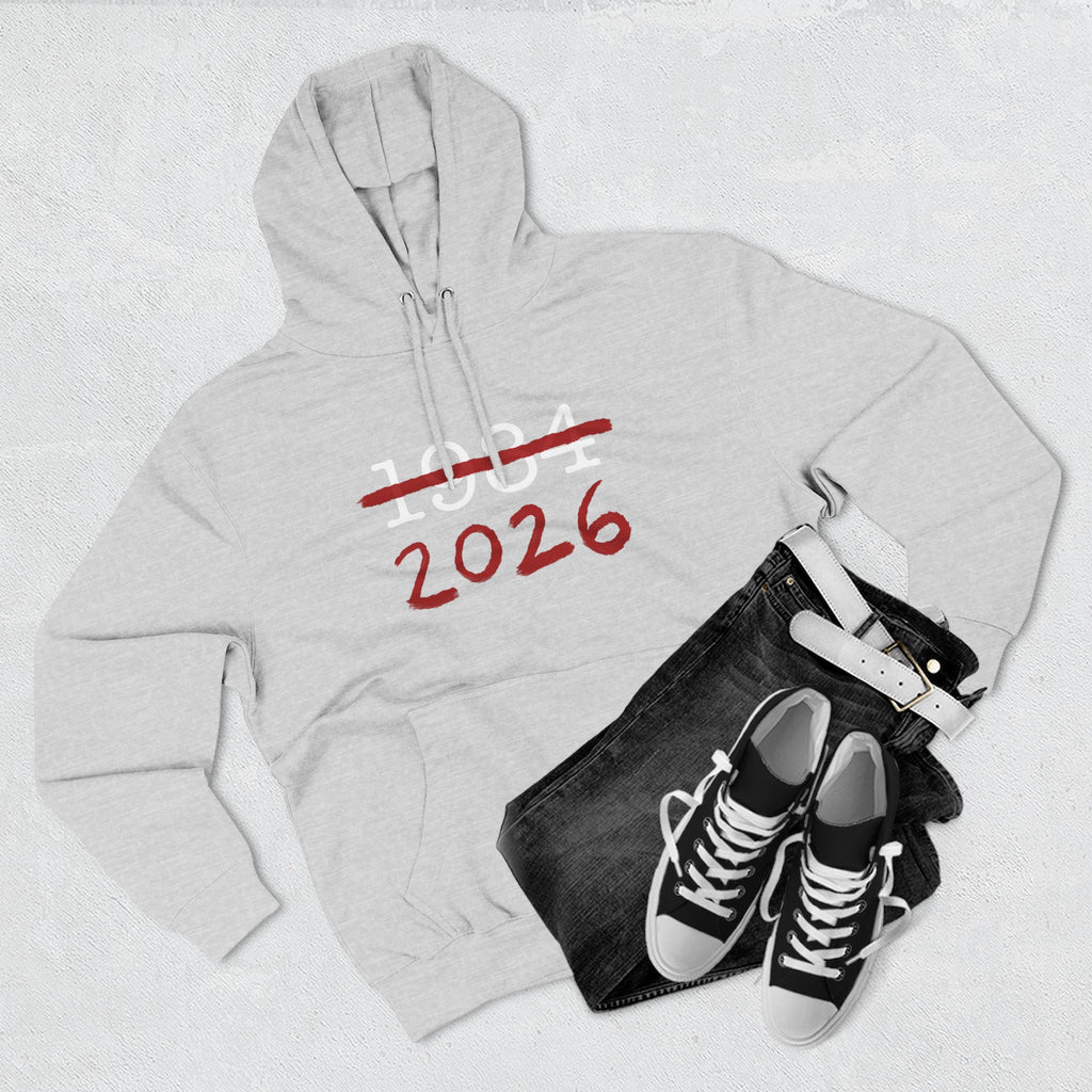 1984 2026 Three-Panel Fleece Hoodie