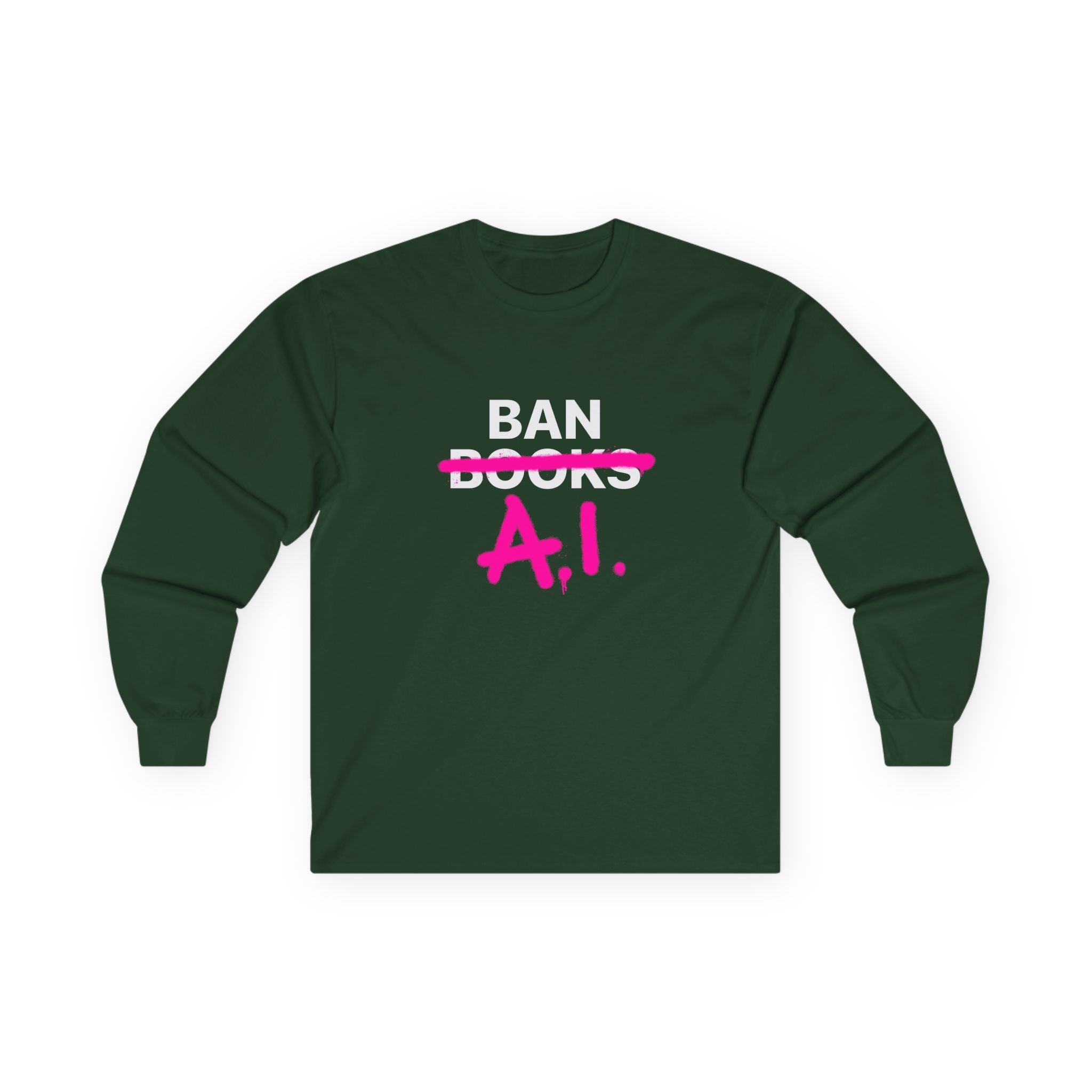 Ban AI Unisex Ultra Cotton Long Sleeve Tee