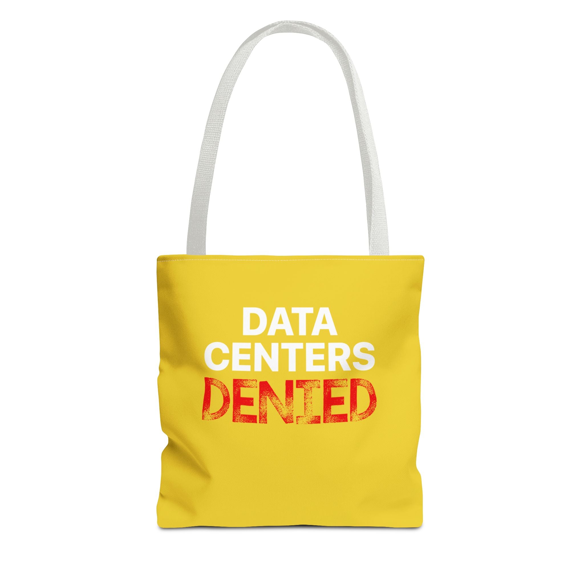 No Data Centers Tote Bag (AOP)