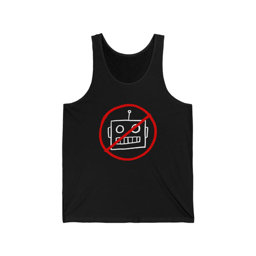 Anti AI Robot Unisex Tank