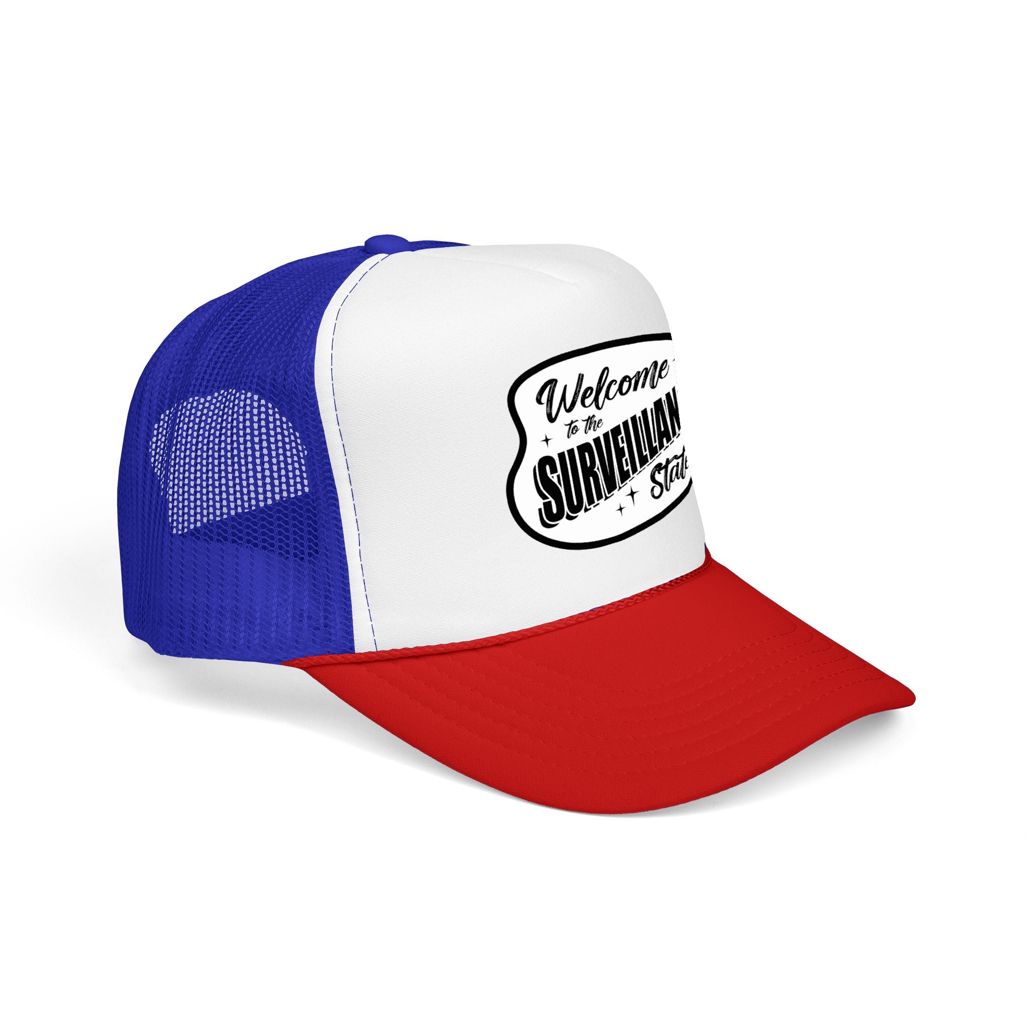 Anti AI Surveillance Foam Trucker Hat