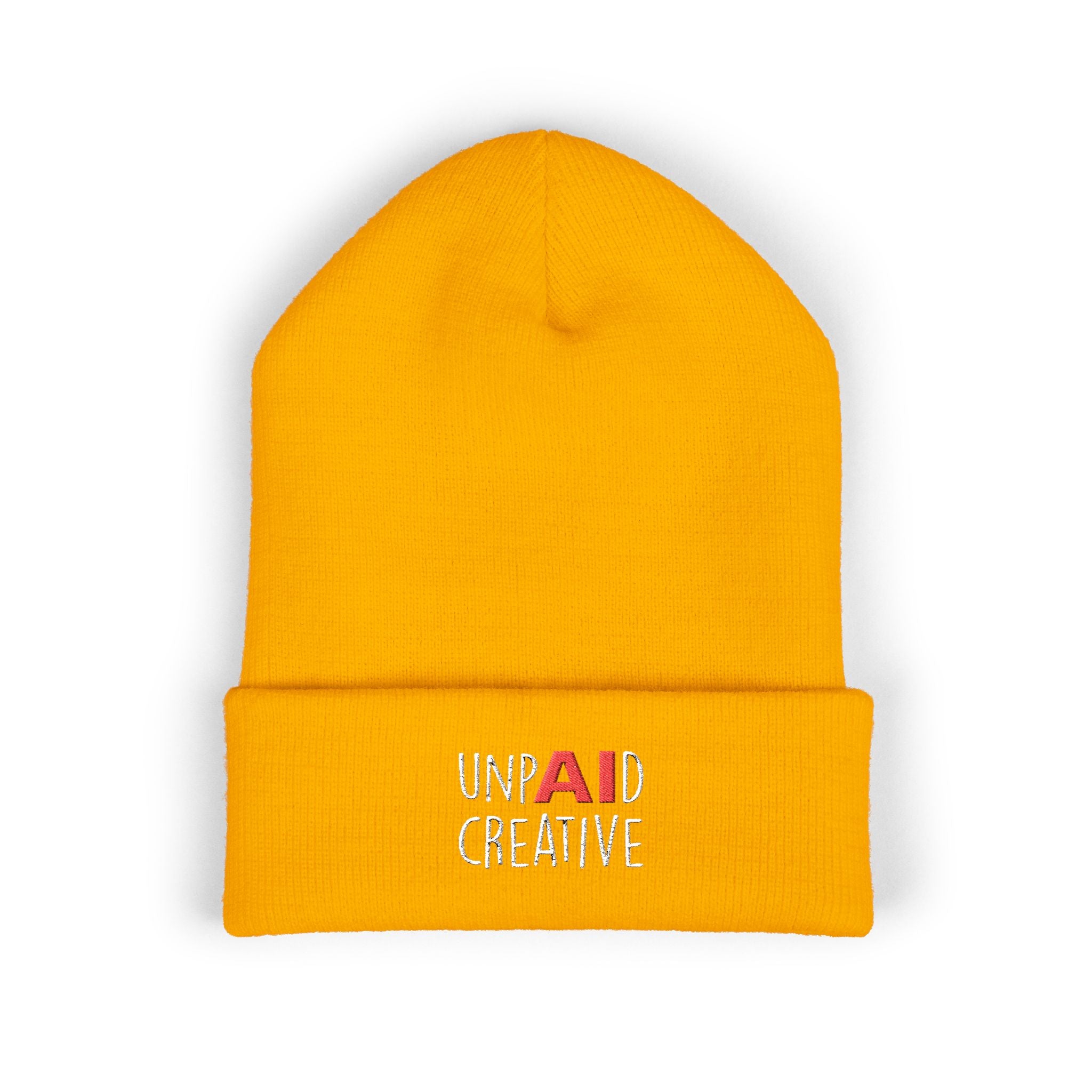 UnpAId Creative Classic Cuffed Beanie