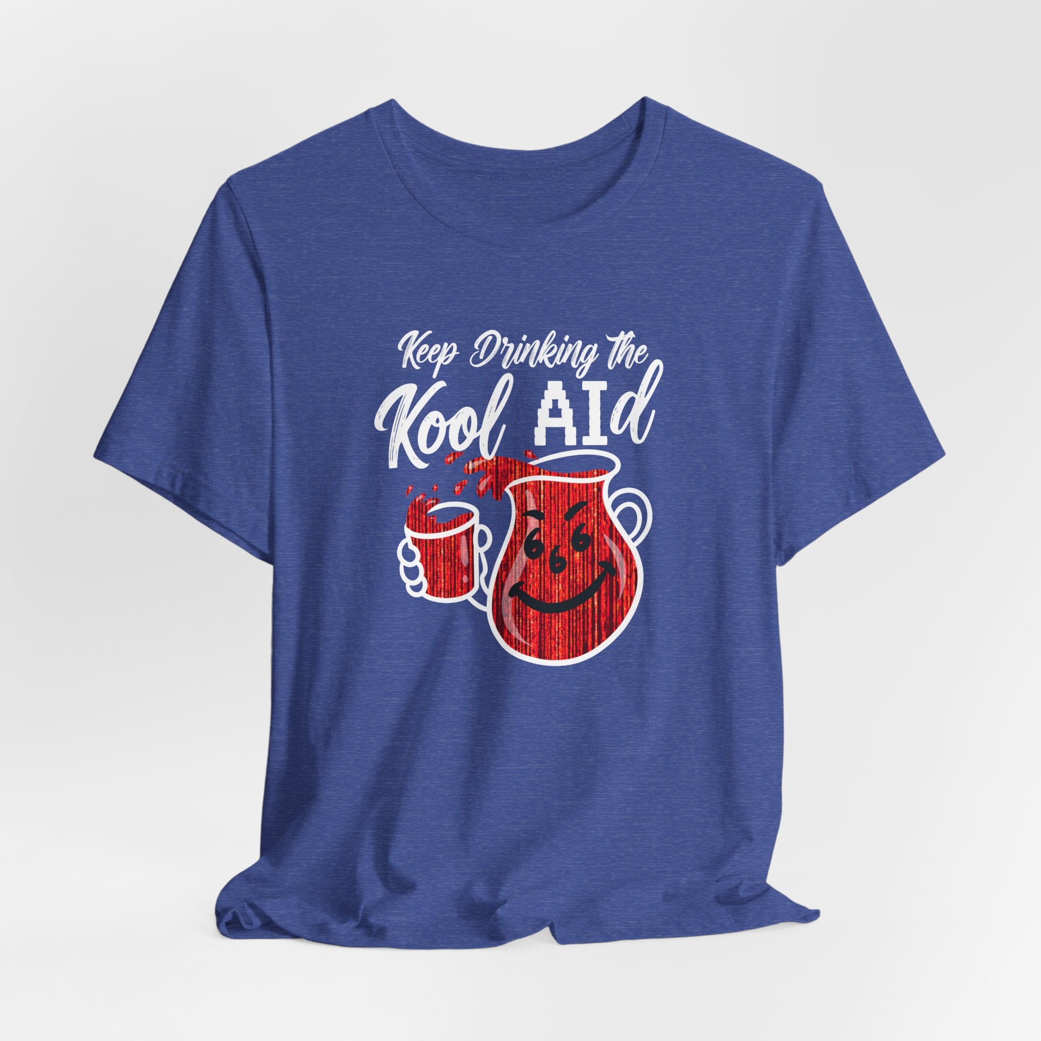 Anti AI KoolAId Unisex Short Sleeve Tee