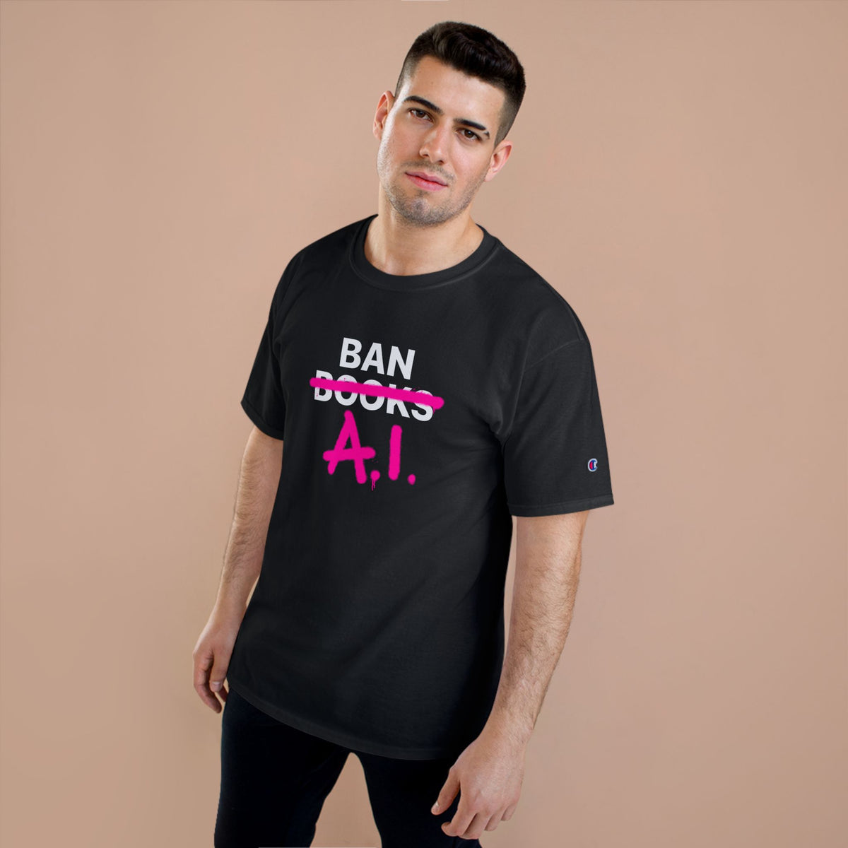 Ban AI Champion T-Shirt