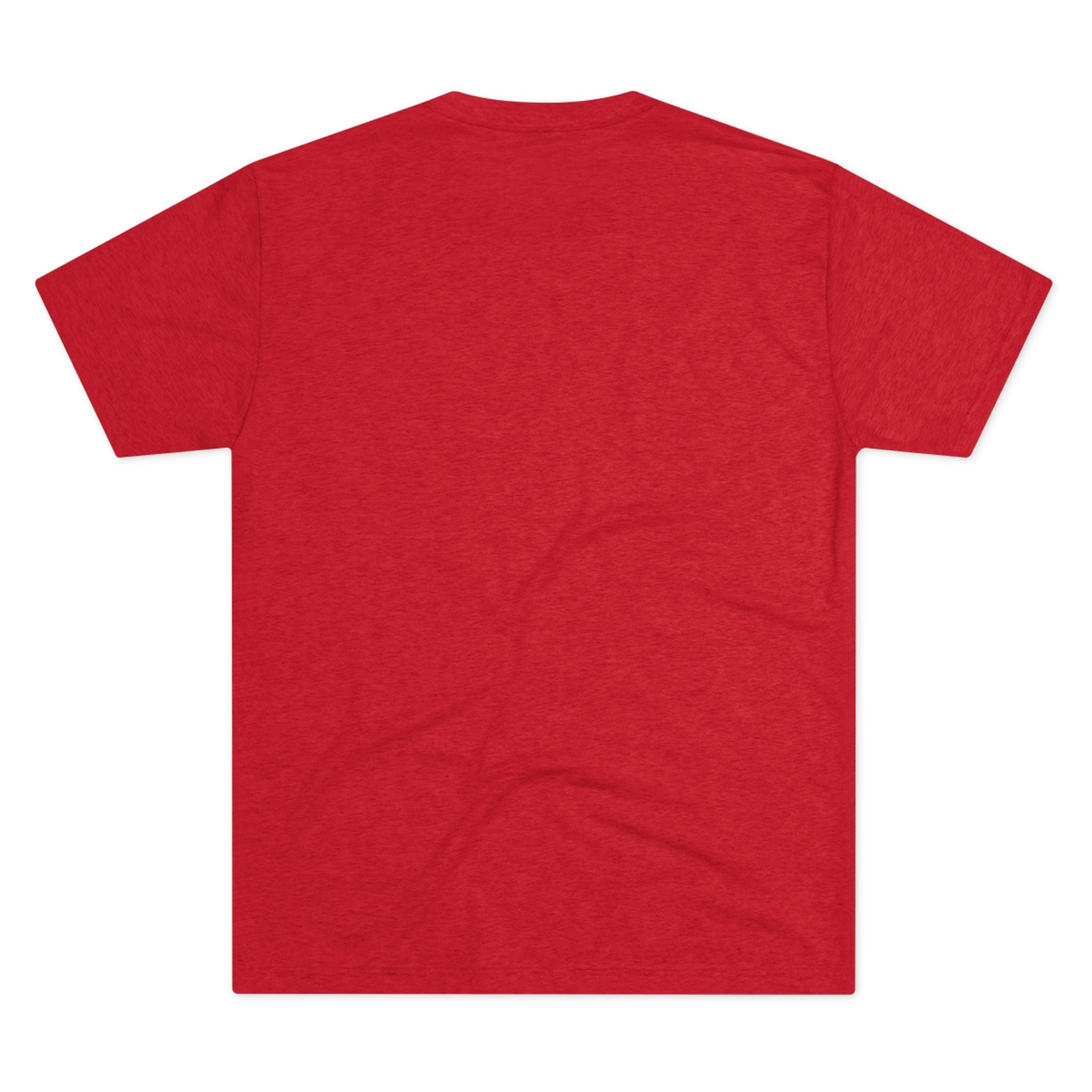 No AI Robot Unisex Tri-Blend Crew Tee