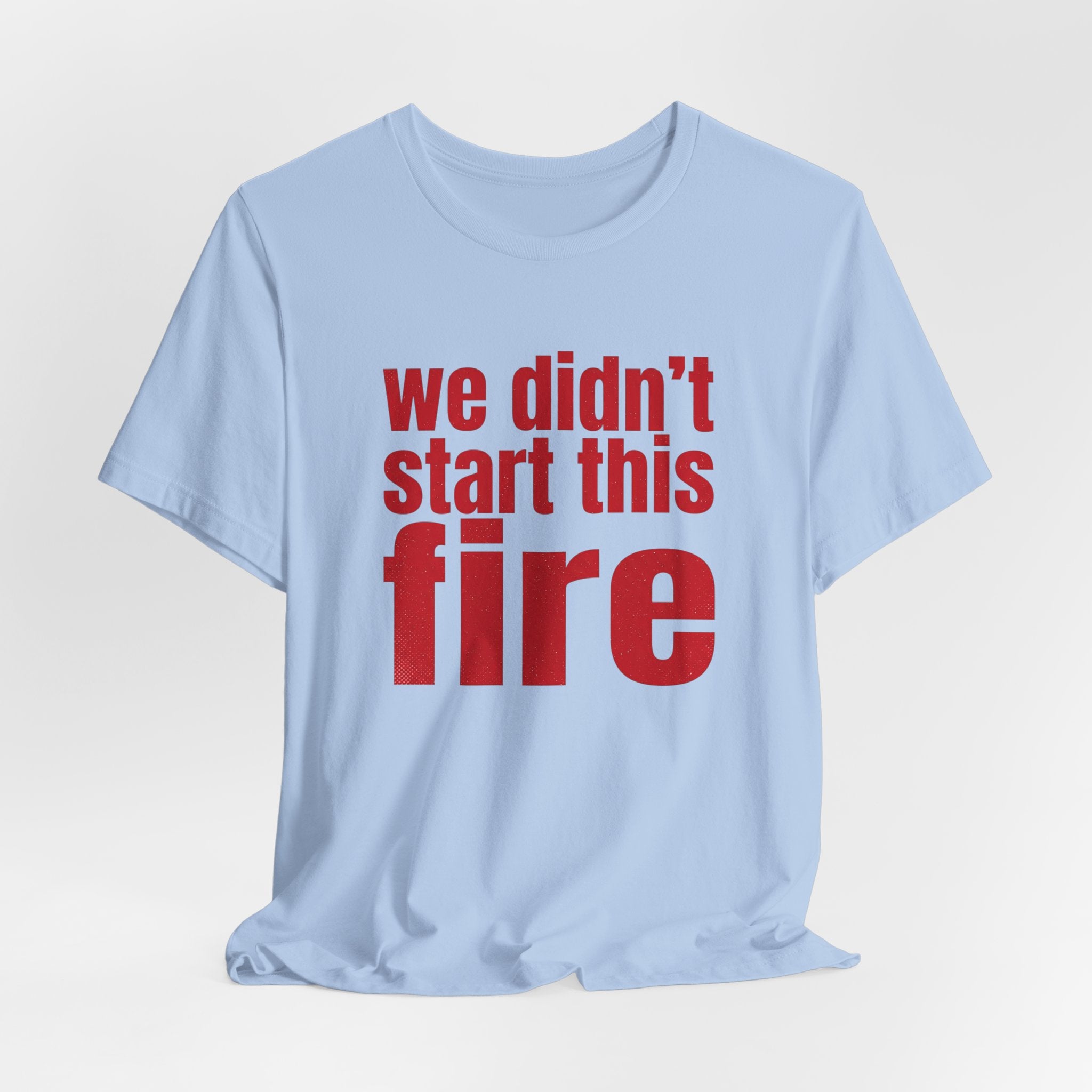 Anti Big Tech Fire Unisex Short Sleeve Tee