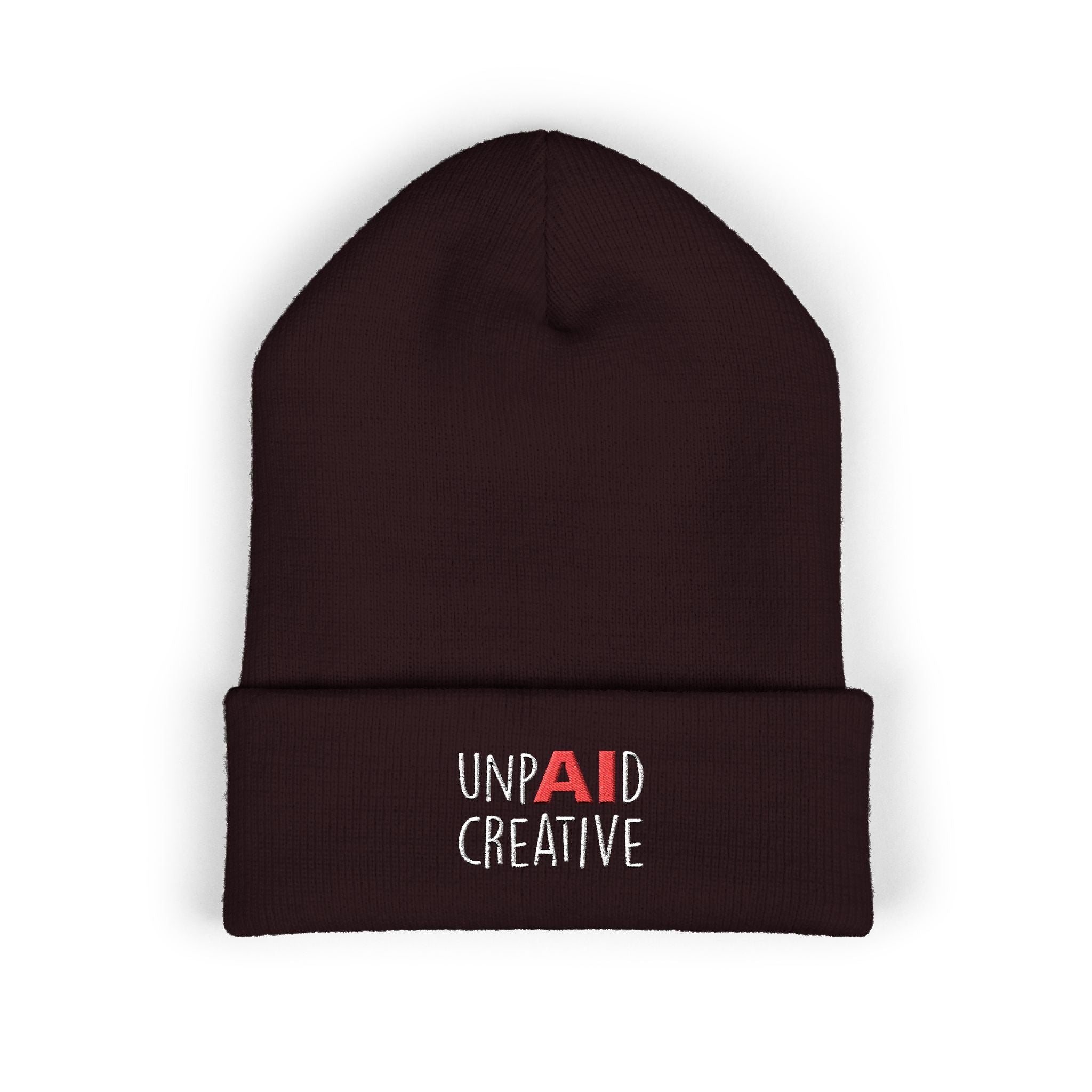 UnpAId Creative Classic Cuffed Beanie