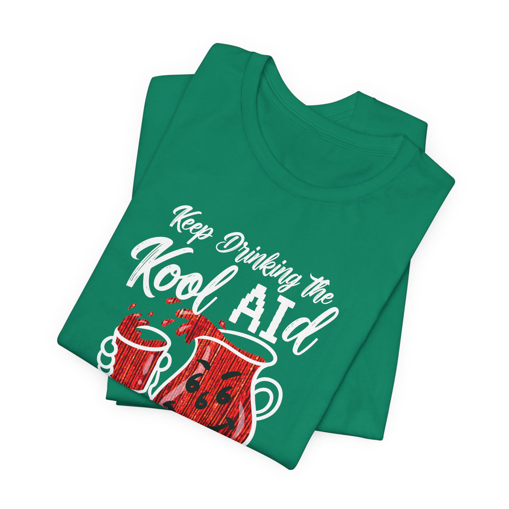Anti AI KoolAId Unisex Short Sleeve Tee
