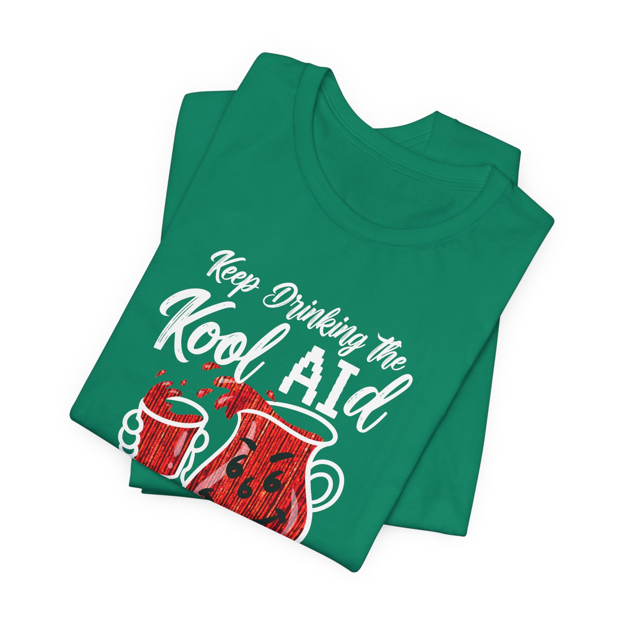Anti AI KoolAId Unisex Short Sleeve Tee