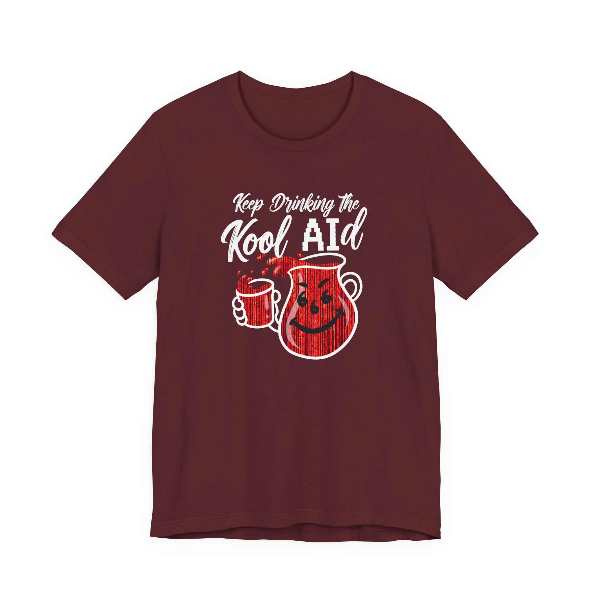 Anti AI KoolAId Unisex Short Sleeve Tee