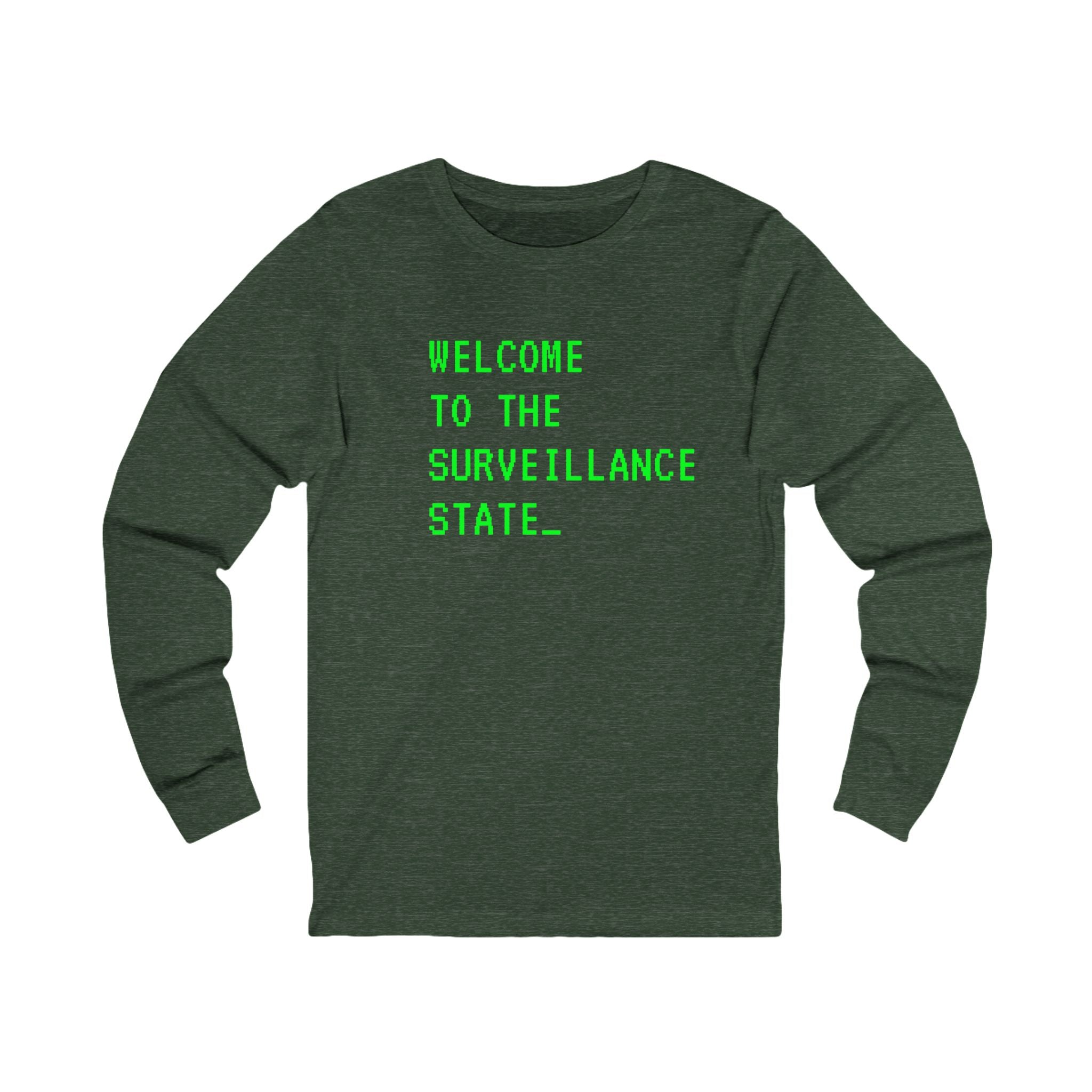 Anti AI Surveillance Long Sleeve Tee