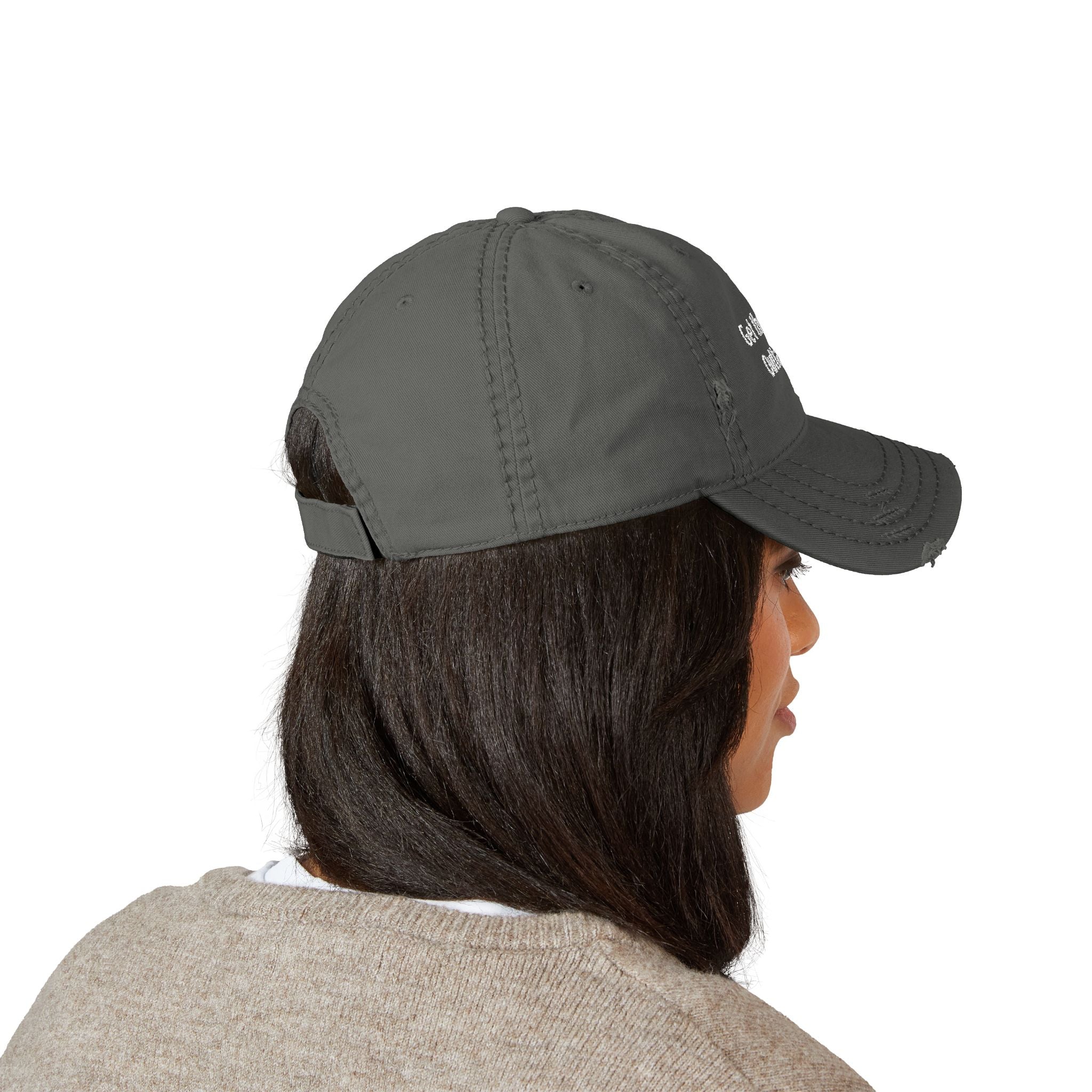 Stop AI Camera Surveillance Distressed Hat