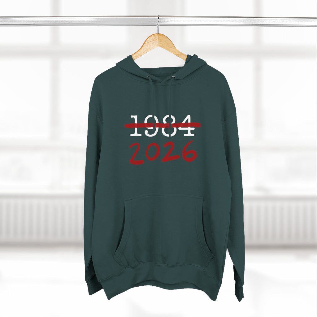 1984 2026 Three-Panel Fleece Hoodie