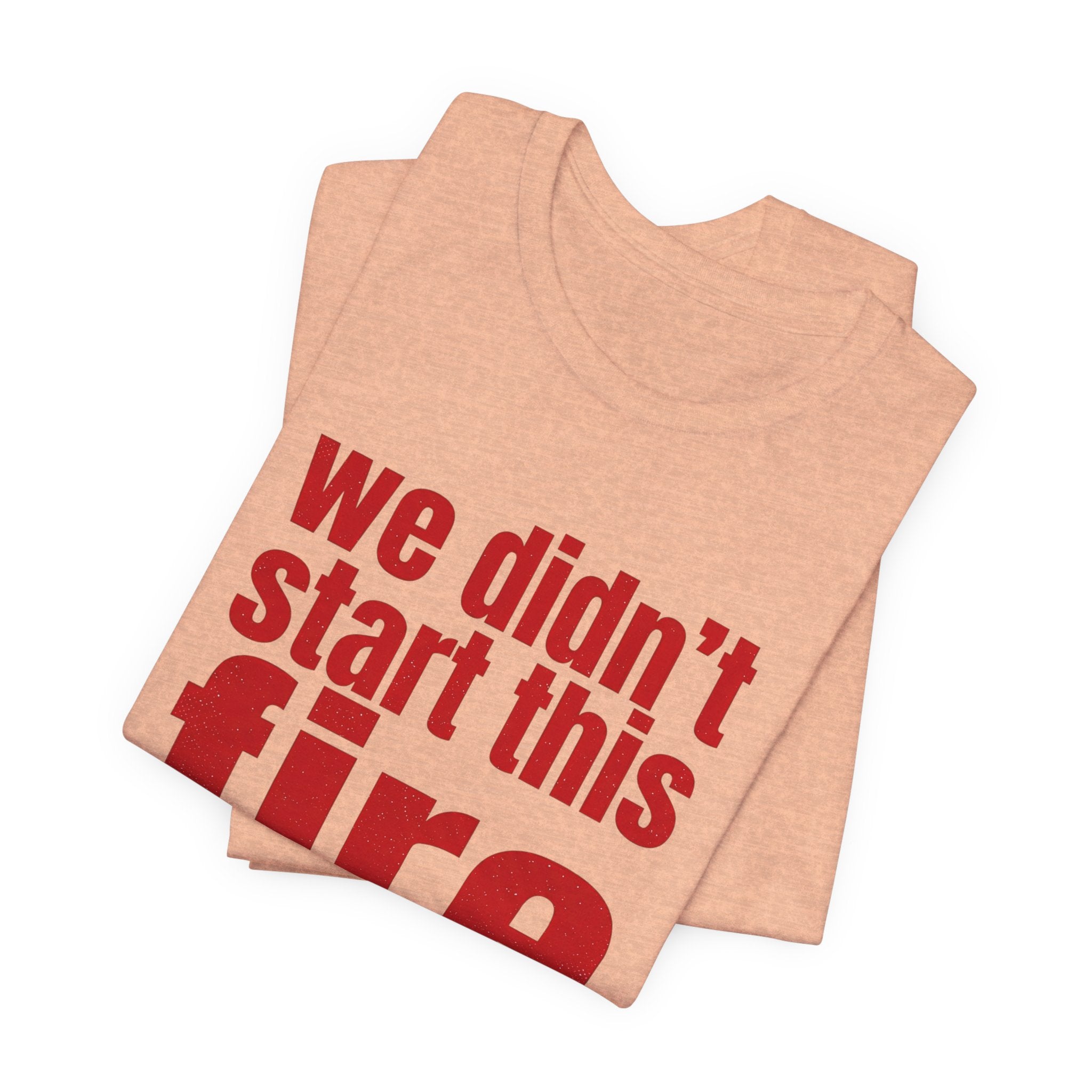 Anti Big Tech Fire Unisex Short Sleeve Tee