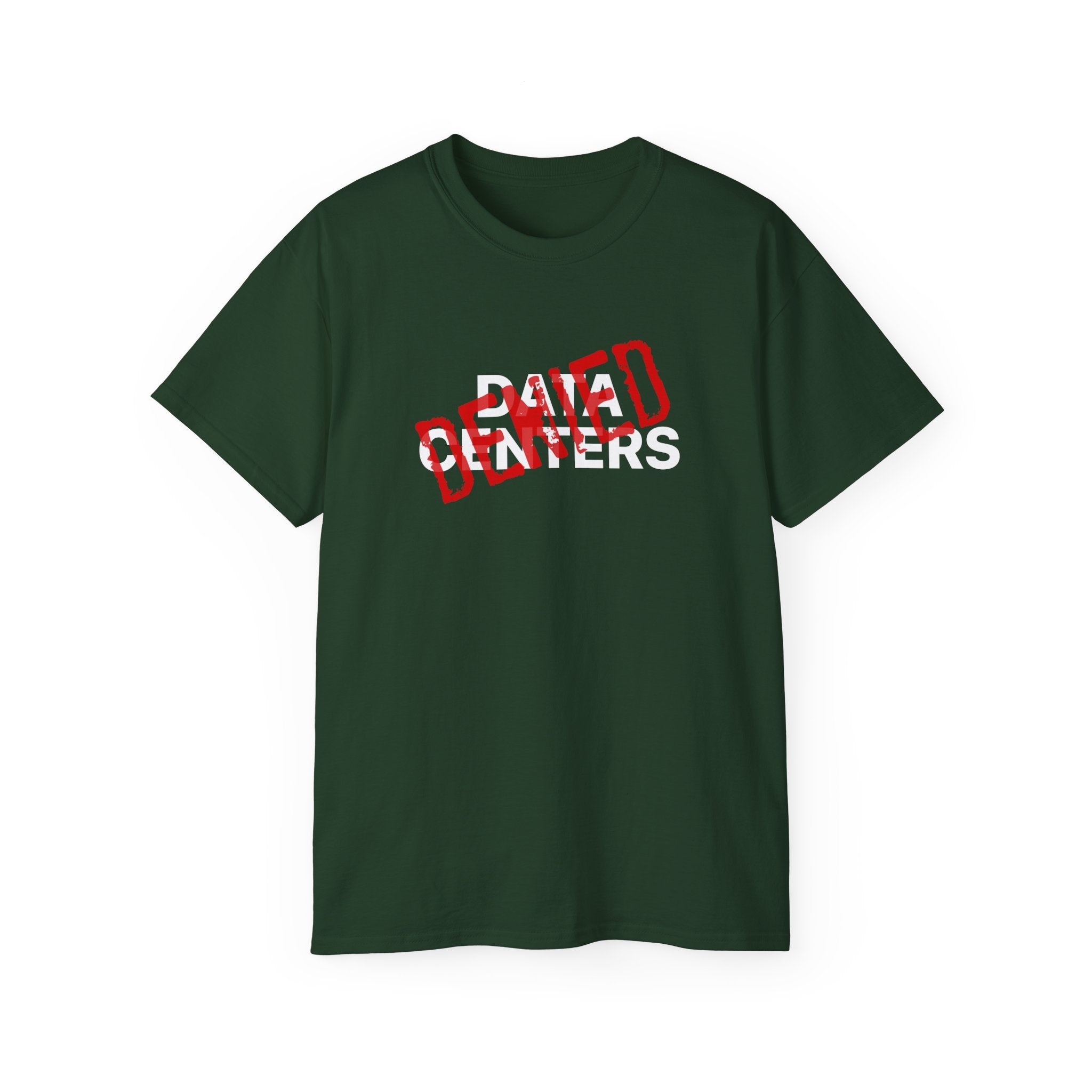 No AI Data Centers Unisex Ultra Cotton Tee