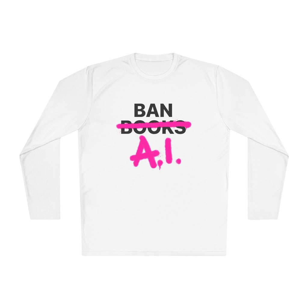 Ban AI Unisex Lightweight Long Sleeve Tee