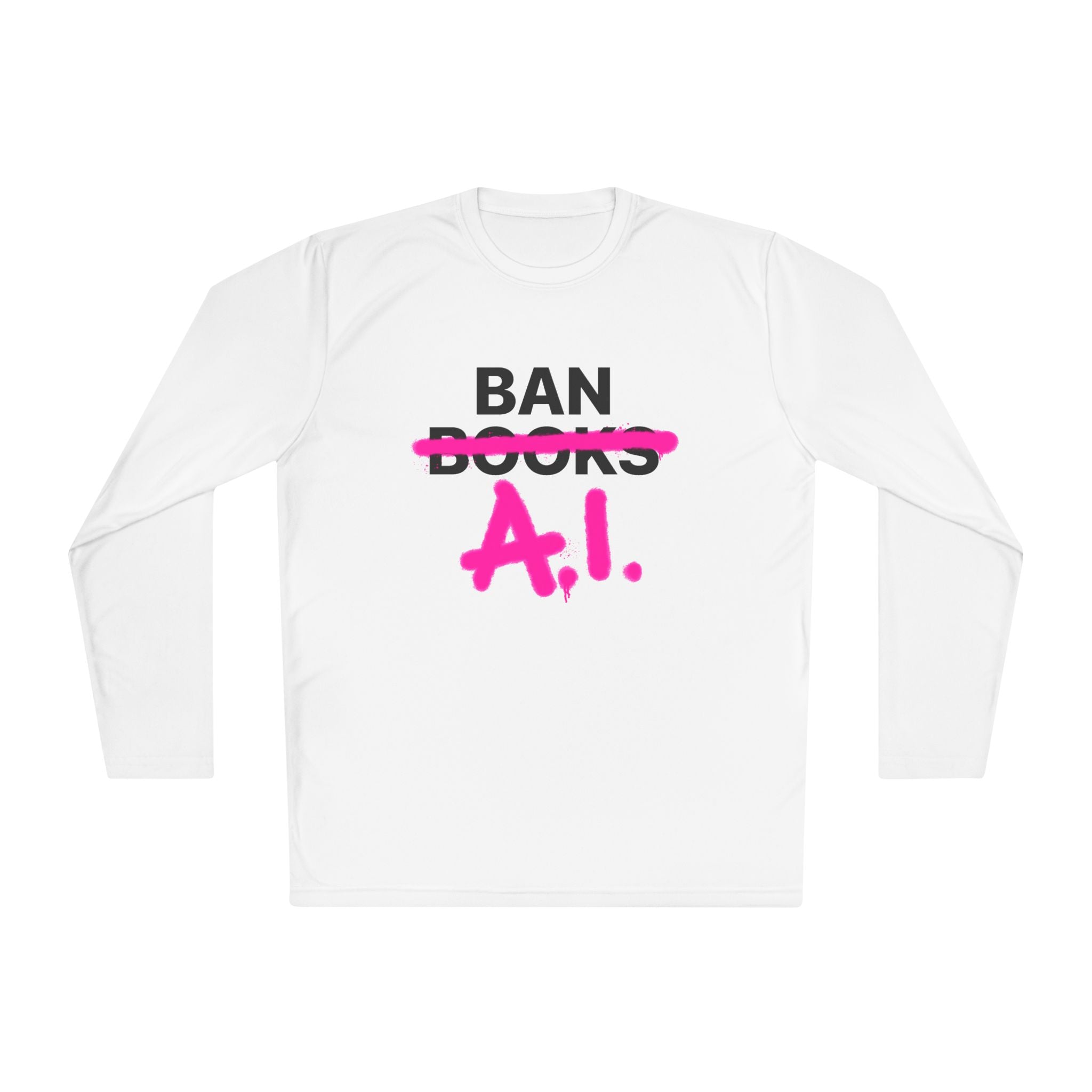 Ban AI Unisex Lightweight Long Sleeve Tee