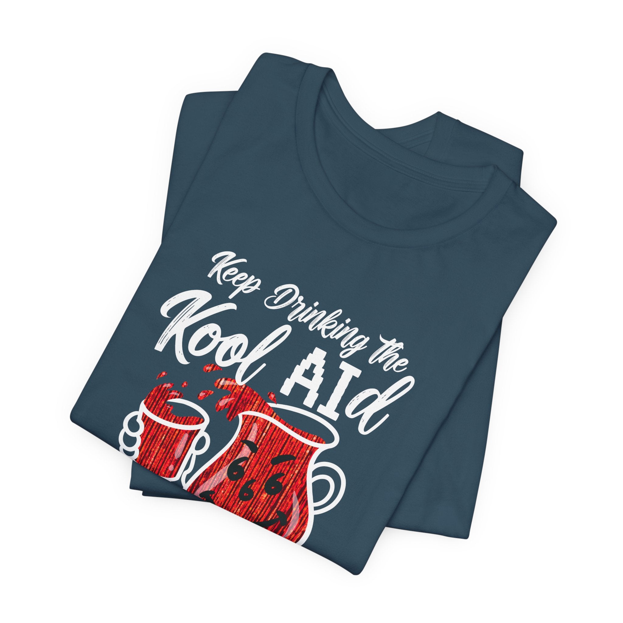 Anti AI KoolAId Unisex Short Sleeve Tee