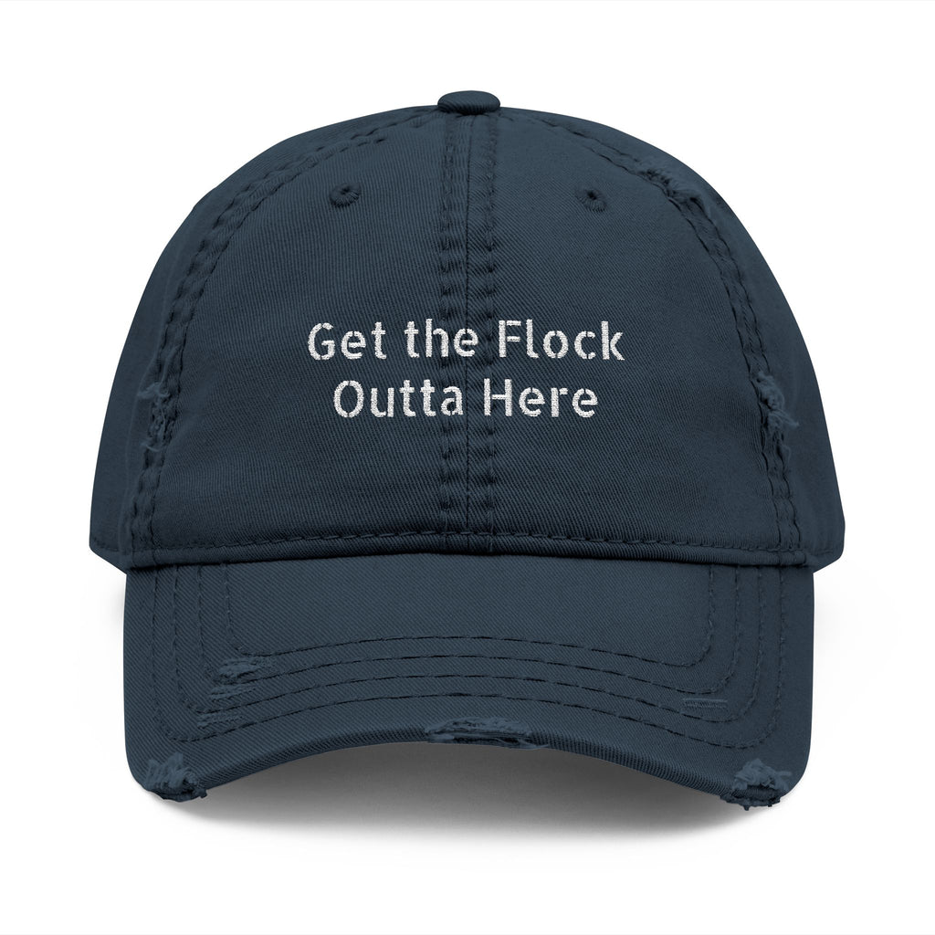 Stop AI Camera Surveillance Distressed Hat