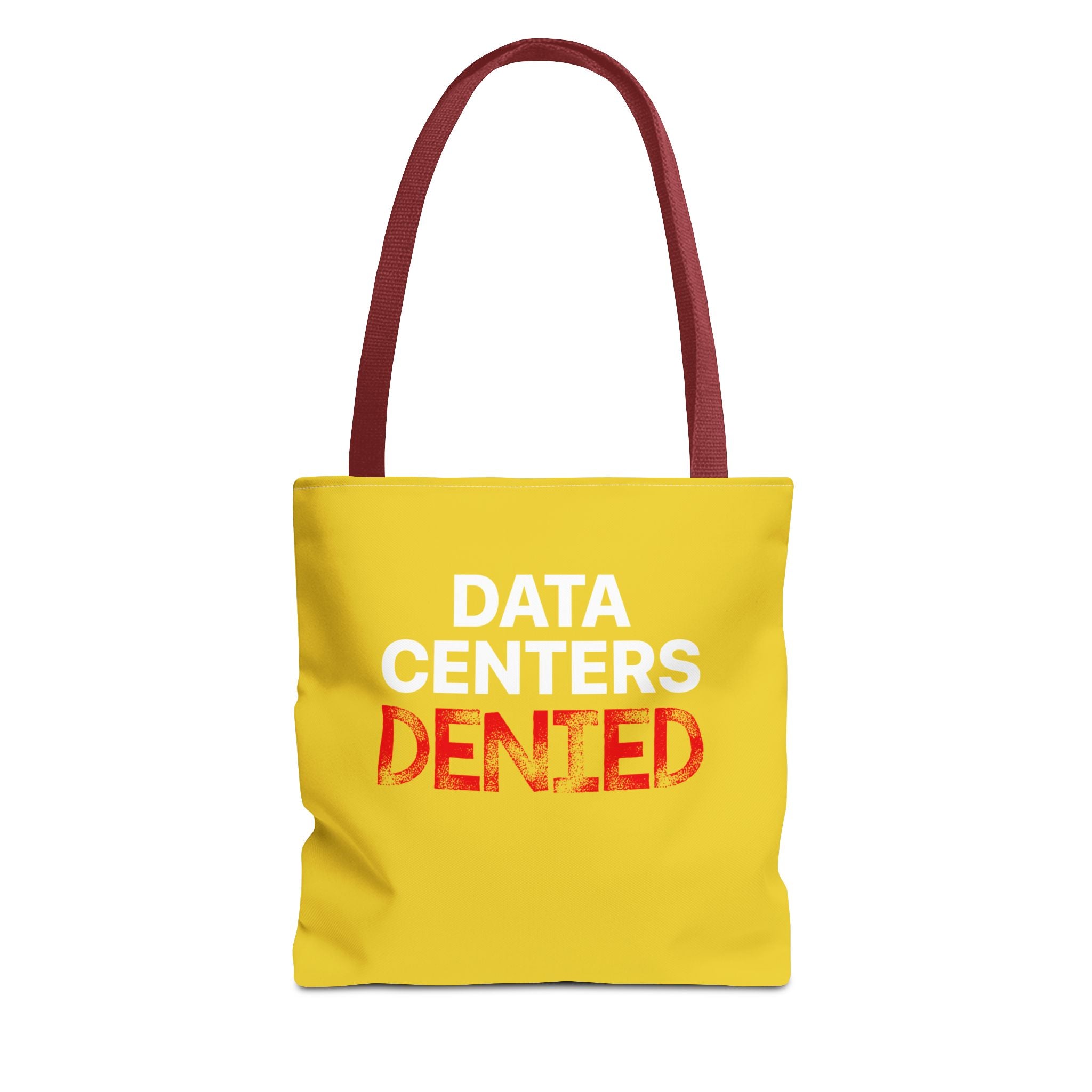 No Data Centers Tote Bag (AOP)