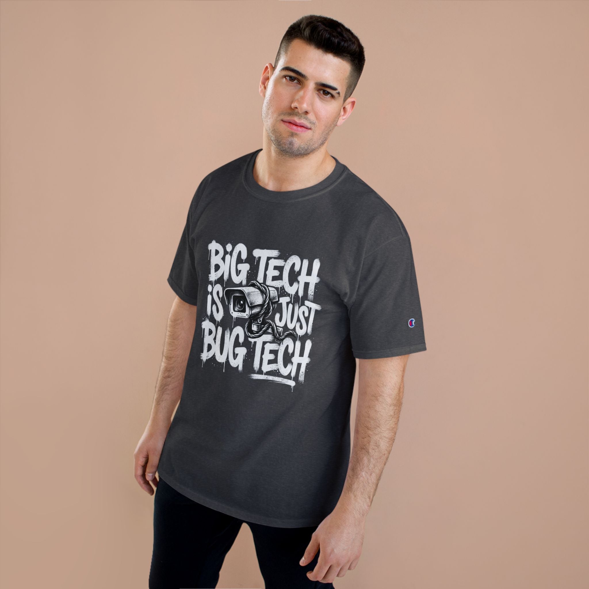 Big Tech Spy Surveillance Champion T-Shirt