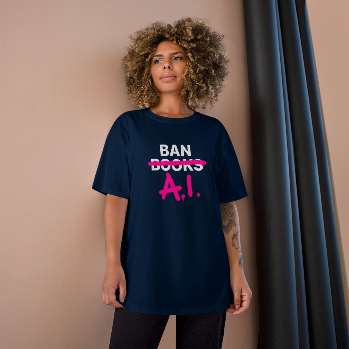 Ban AI Champion T-Shirt