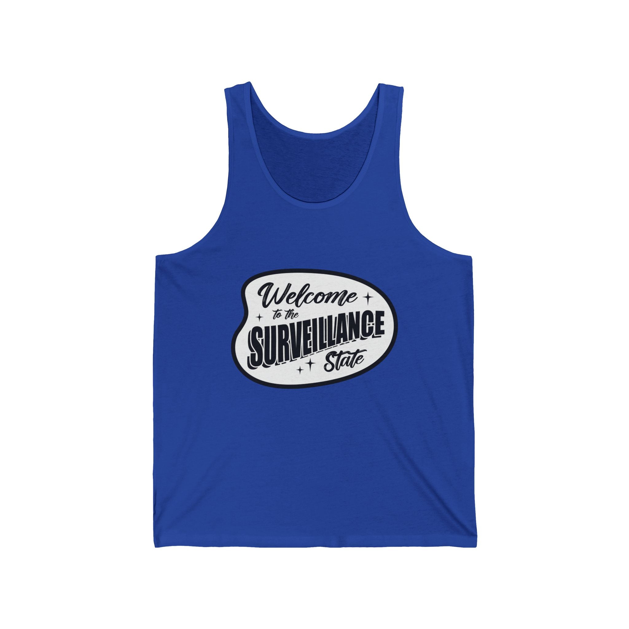 Anti Surveillance Unisex Jersey Tank