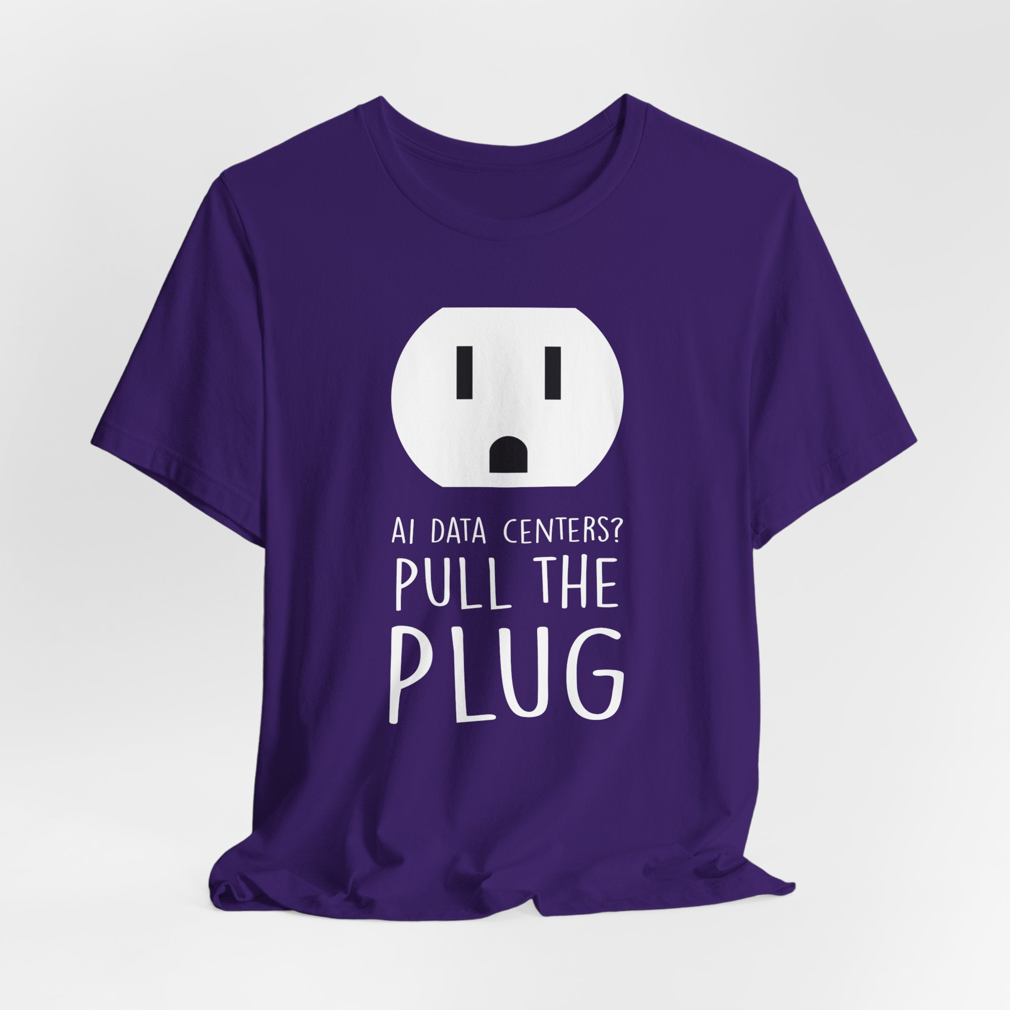 Pull The Plug Unisex Short Sleeve Tee