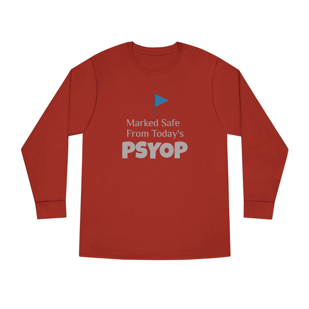 Psyop Safe Long Sleeve Crewneck Tee