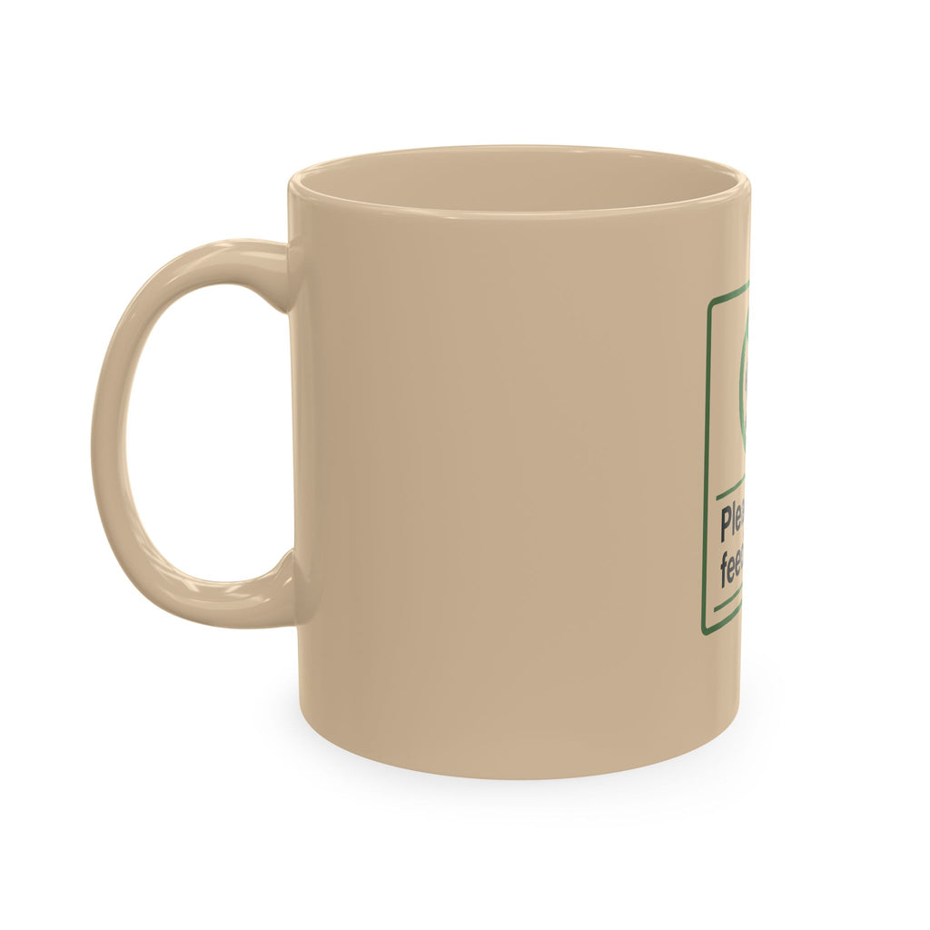 Do Not Feed The Bots Traditional Ceramic Mug