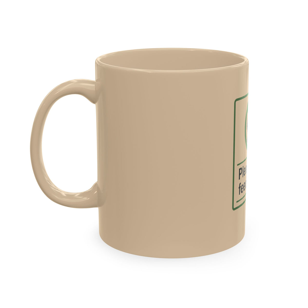 Do Not Feed The Bots Traditional Ceramic Mug