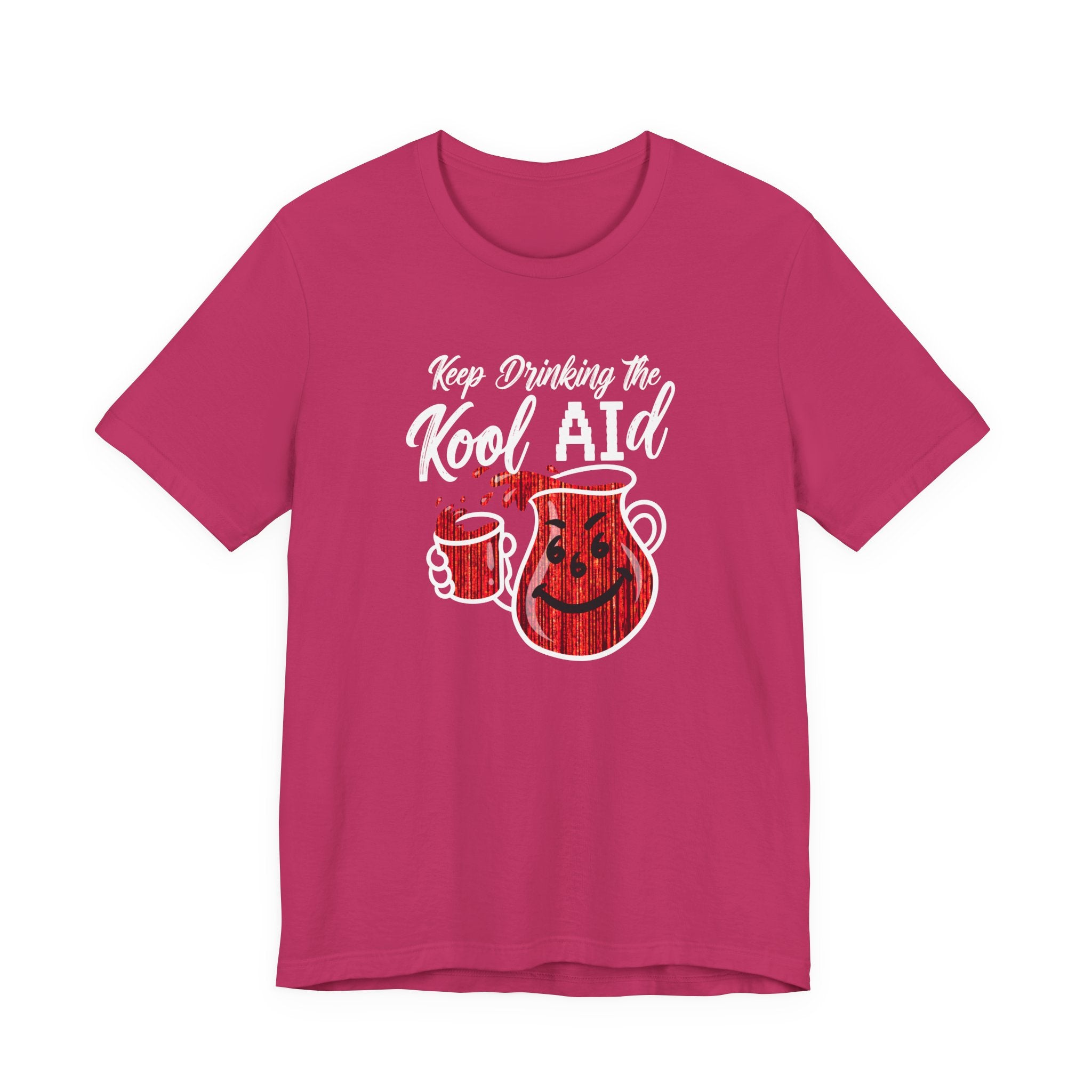 Anti AI KoolAId Unisex Short Sleeve Tee