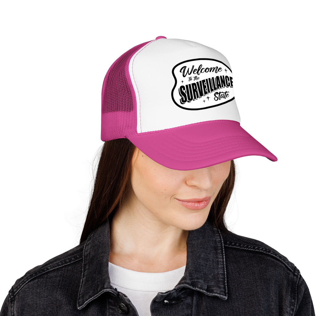 Anti AI Surveillance Foam Trucker Hat