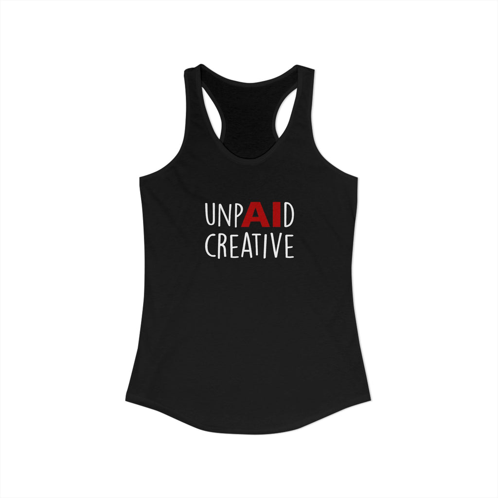 UnpAId Creative Women's Racerback Tank