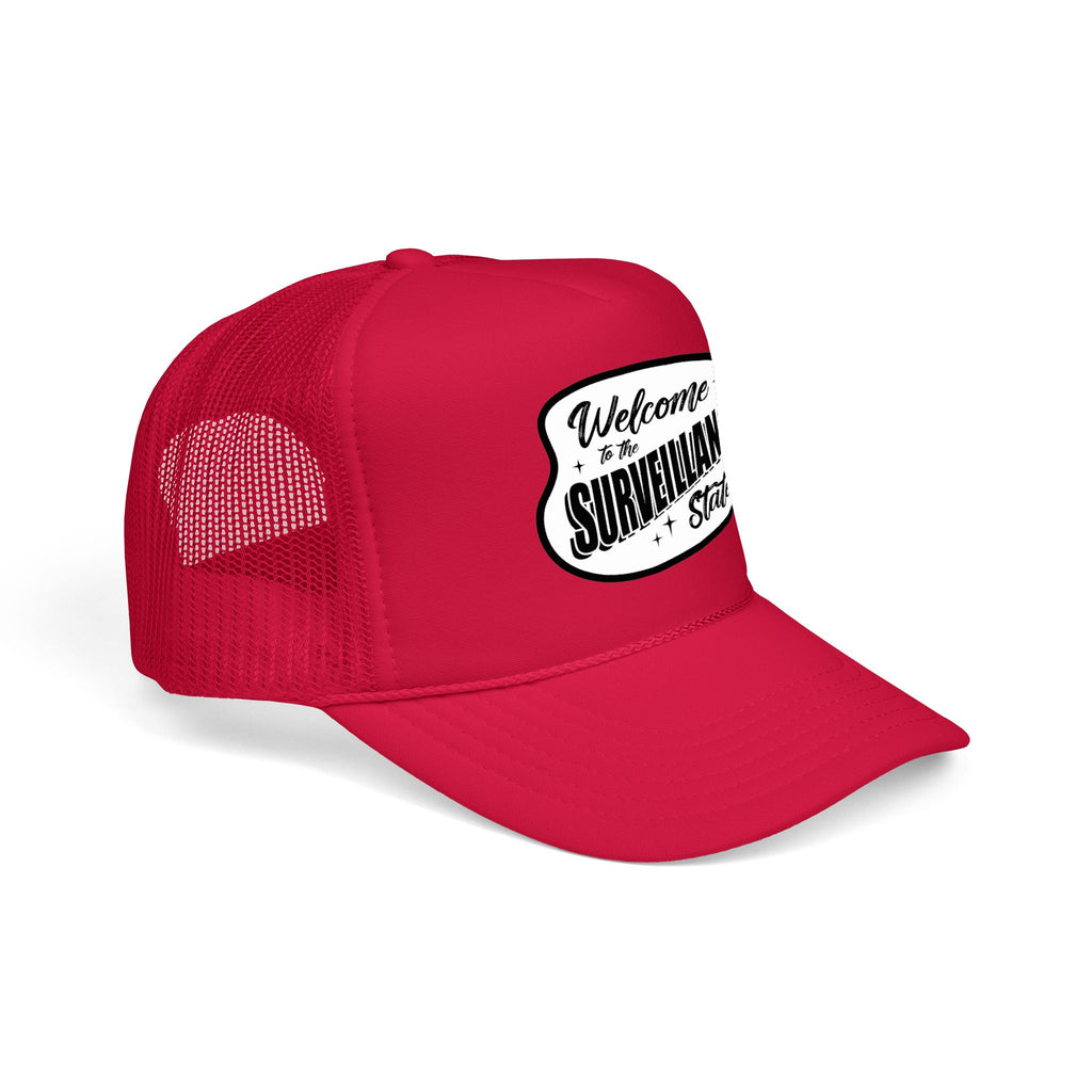 Anti AI Surveillance Foam Trucker Hat