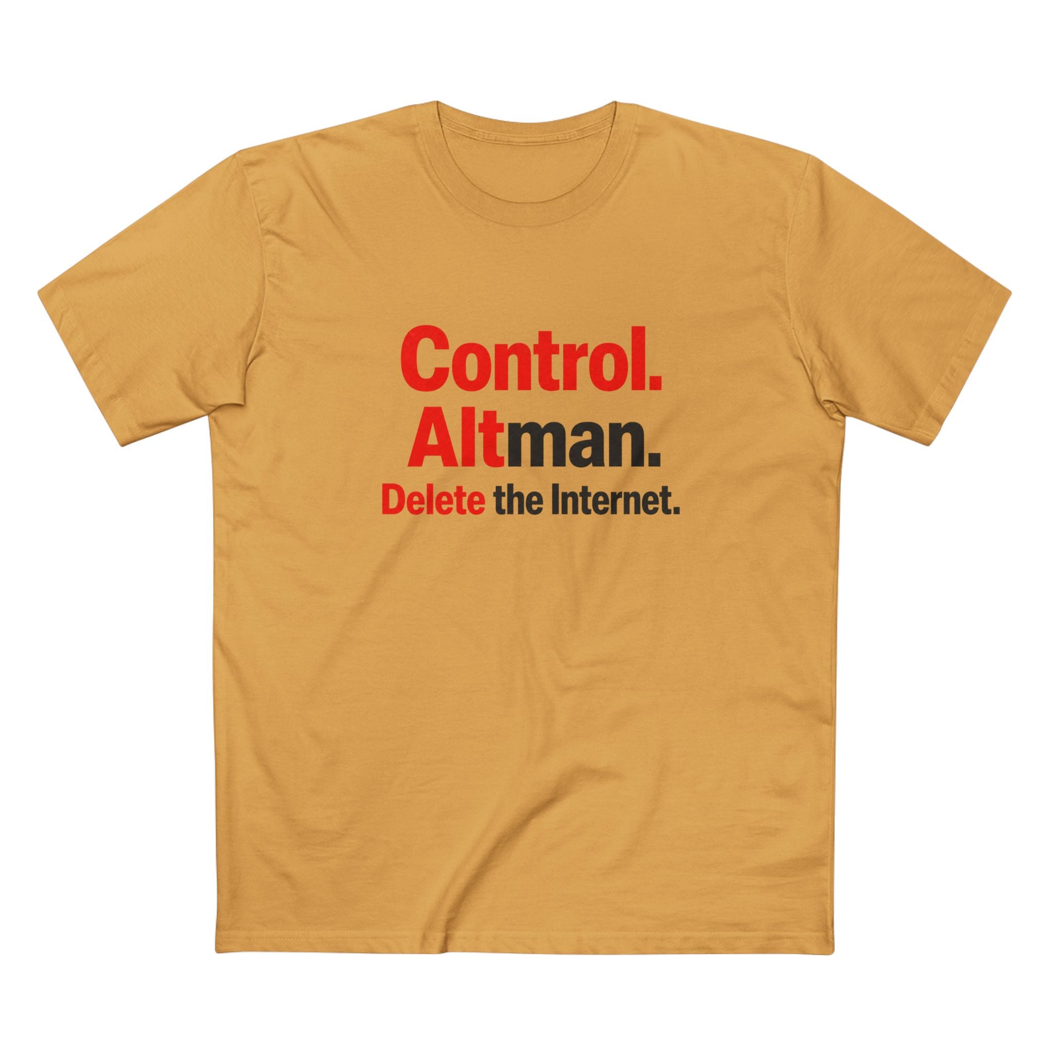 Control Alt Delete Adult Staple Tee