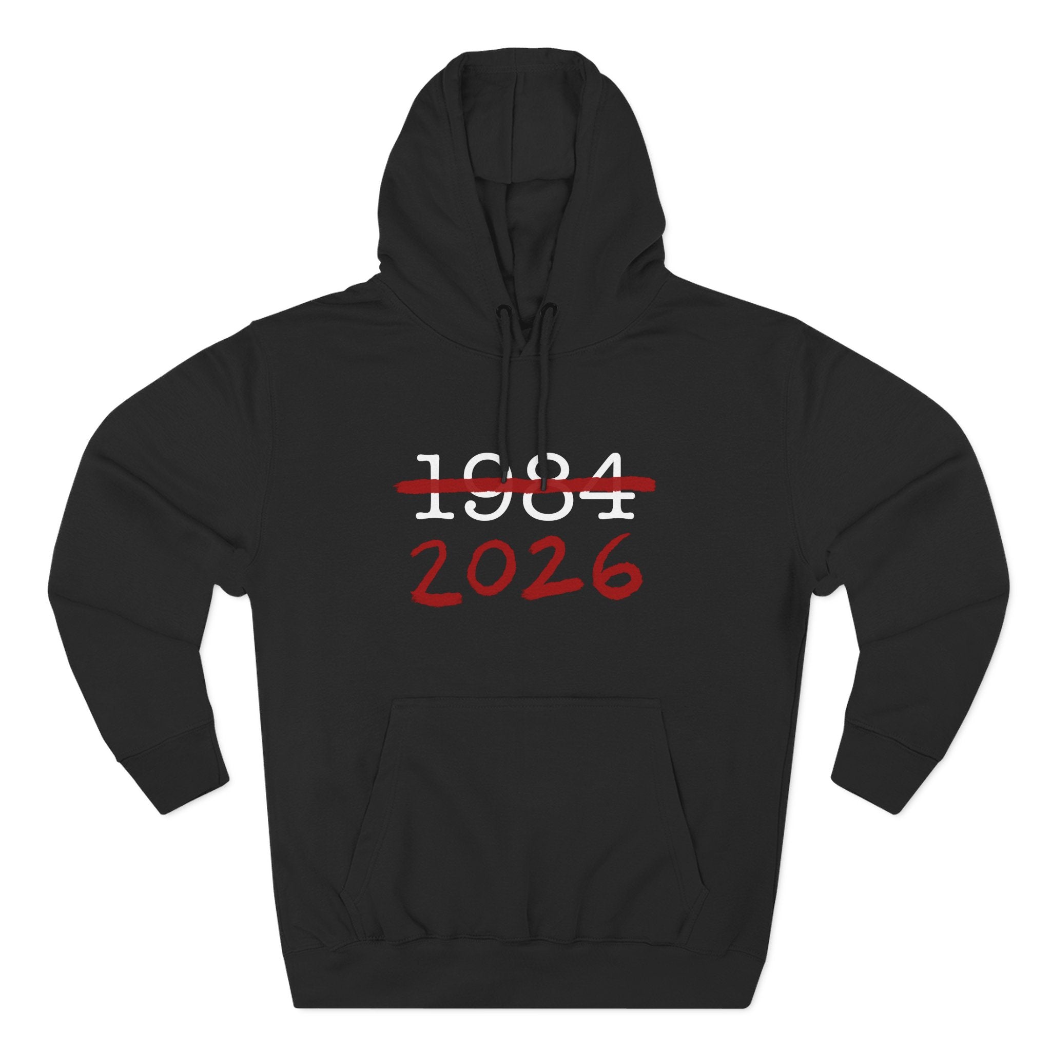 1984 2026 Three-Panel Fleece Hoodie