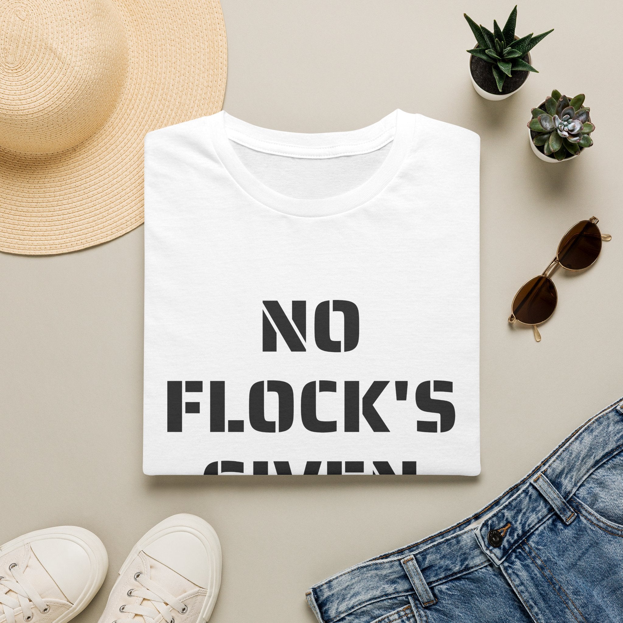 No Flocks Unisex Softstyle T-Shirt