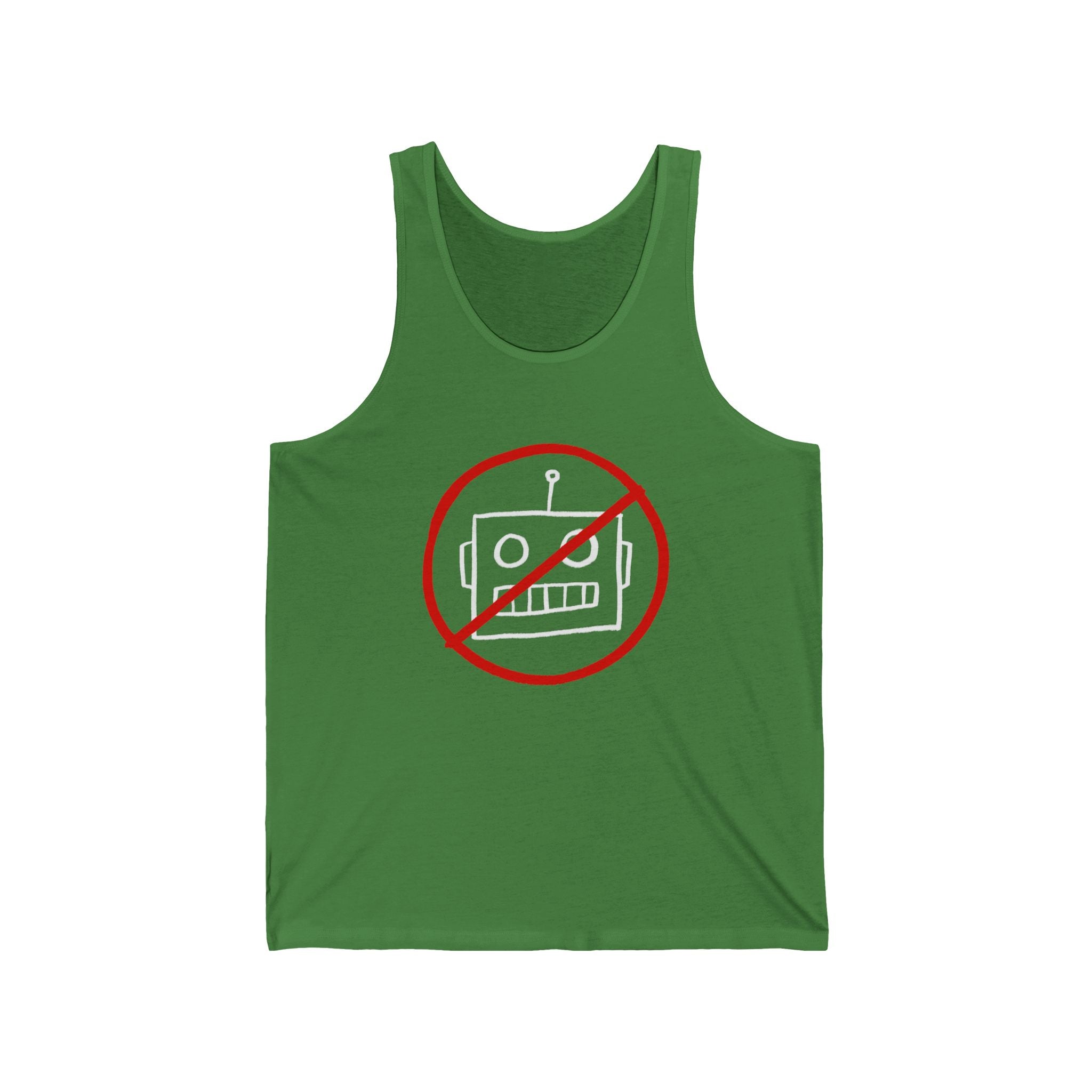 Anti AI Robot Unisex Tank