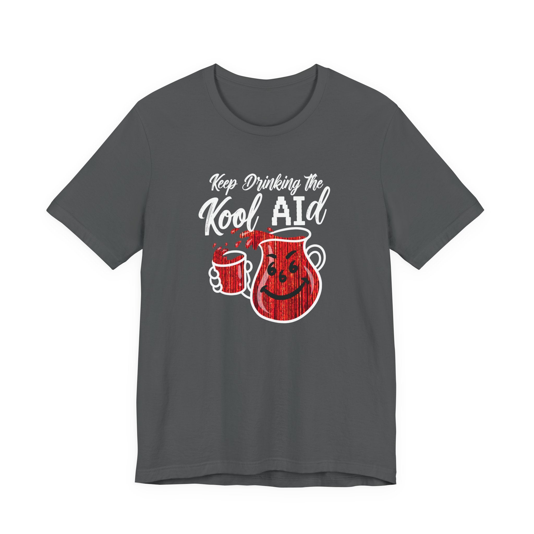 Anti AI KoolAId Unisex Short Sleeve Tee