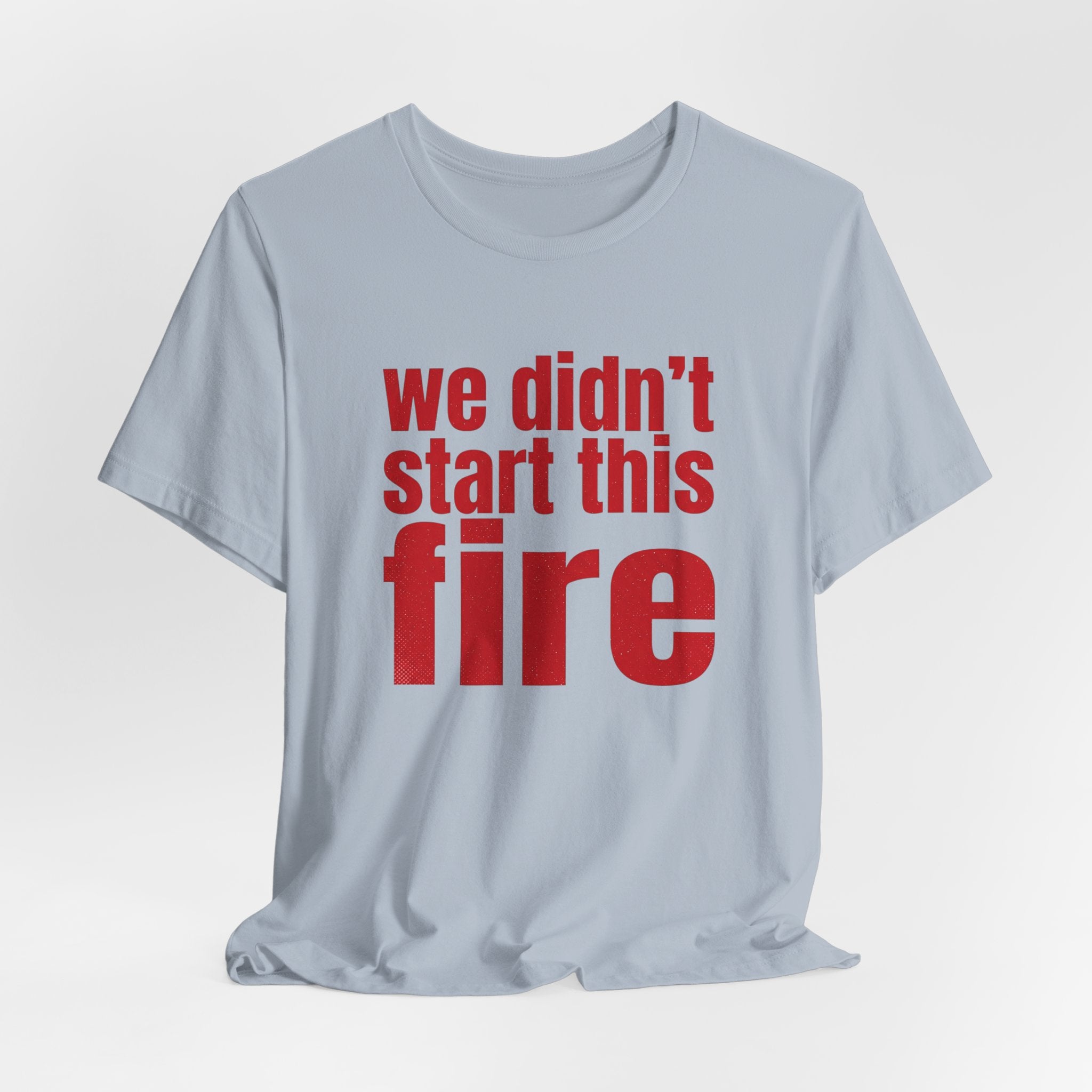 Anti Big Tech Fire Unisex Short Sleeve Tee