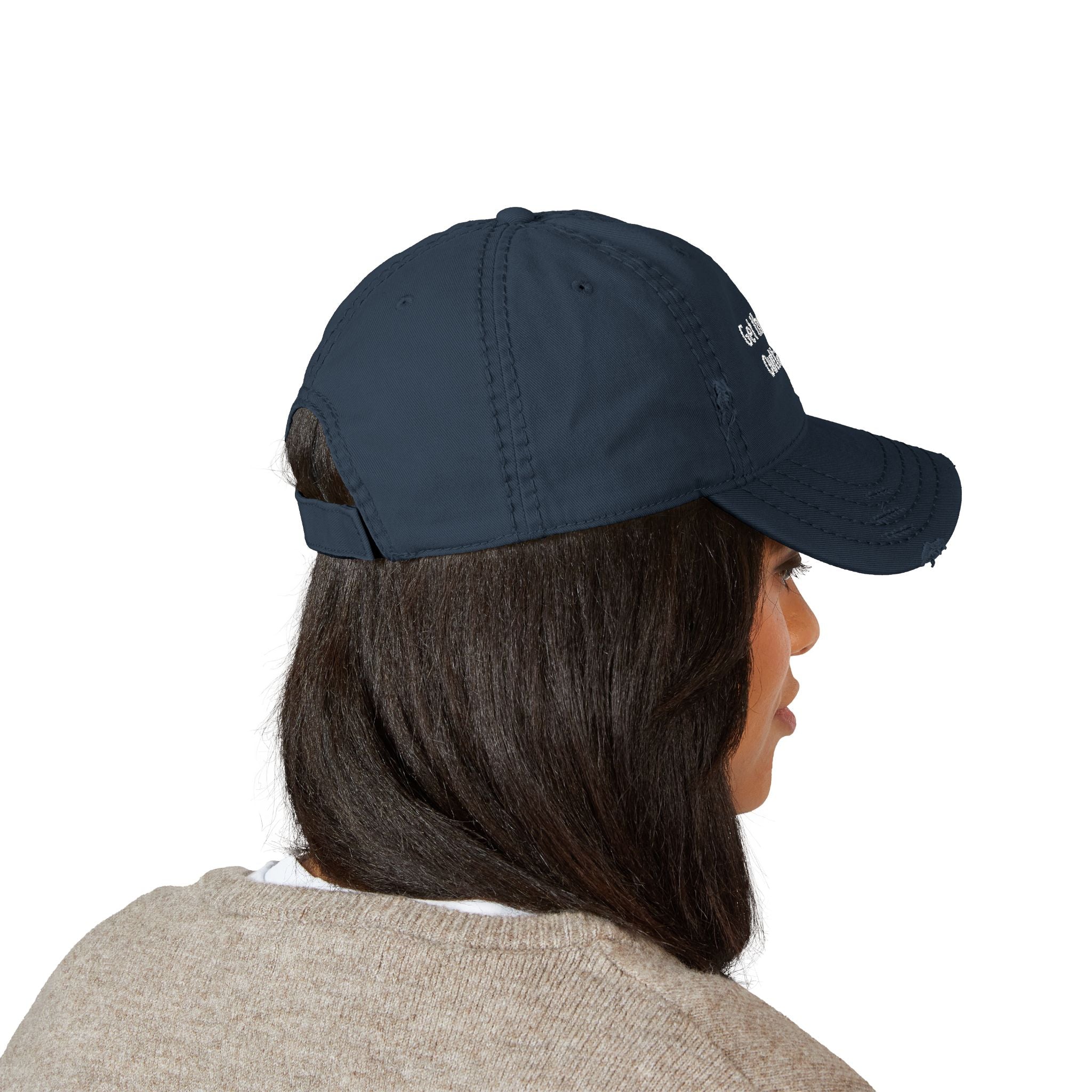 Stop AI Camera Surveillance Distressed Hat